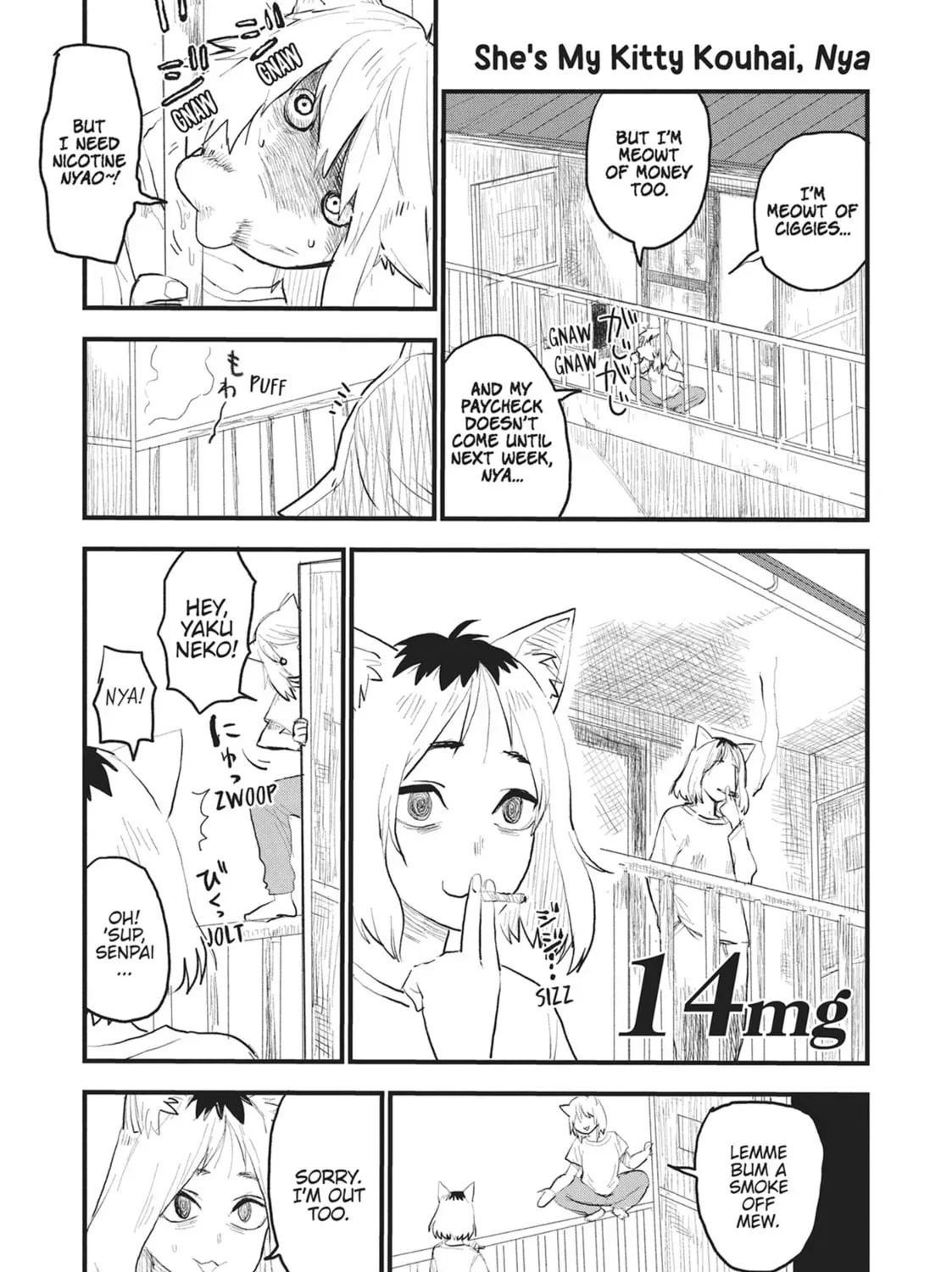 Chainsmoker Cat Chapter 0.8 page 1 - 