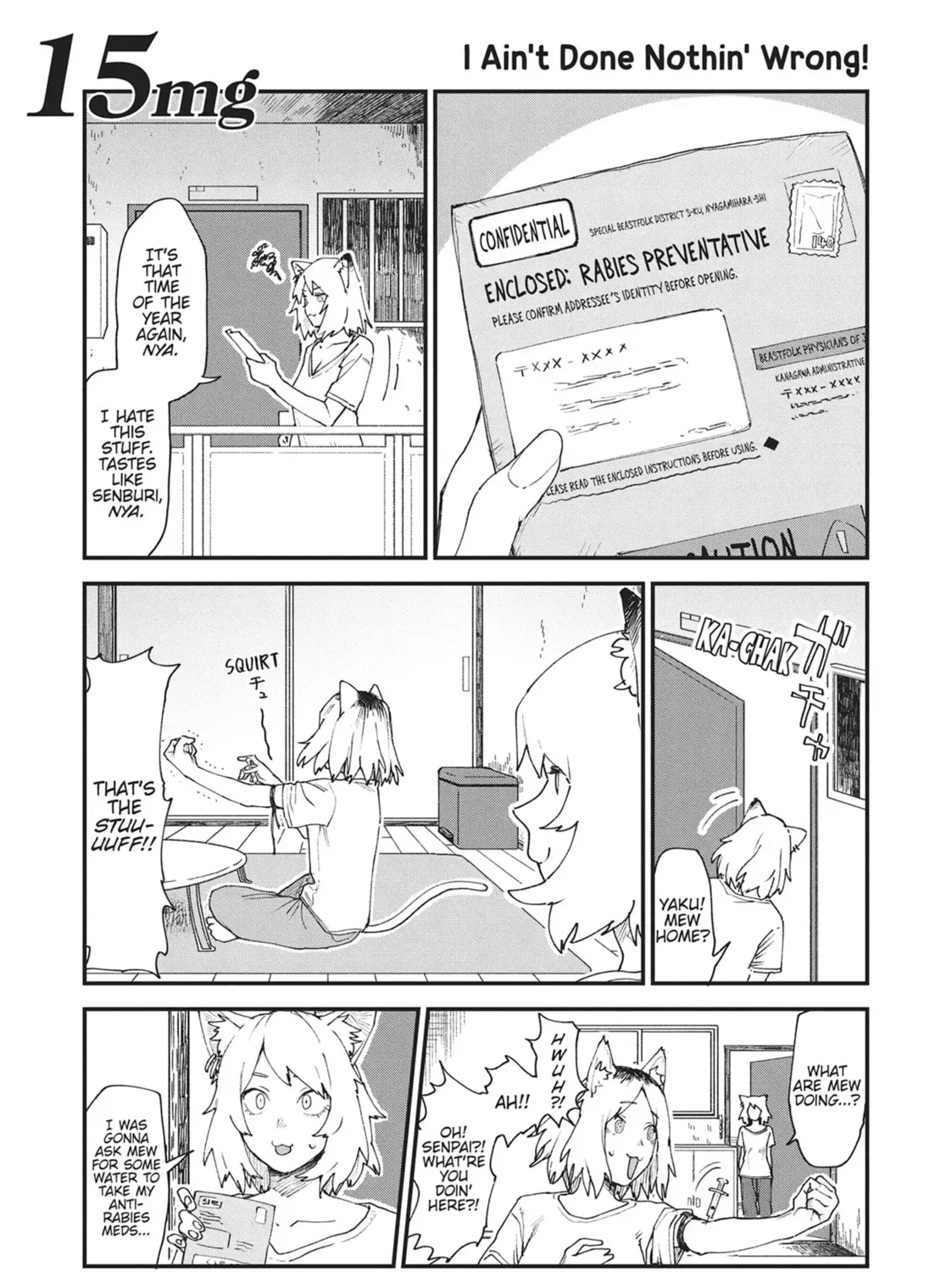 Chainsmoker Cat Chapter 0.9 page 1 - 