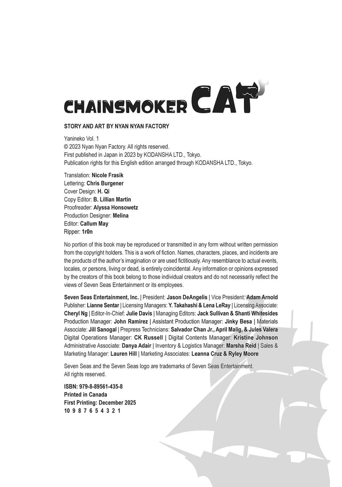 Chainsmoker Cat Chapter 0 page 192 - 