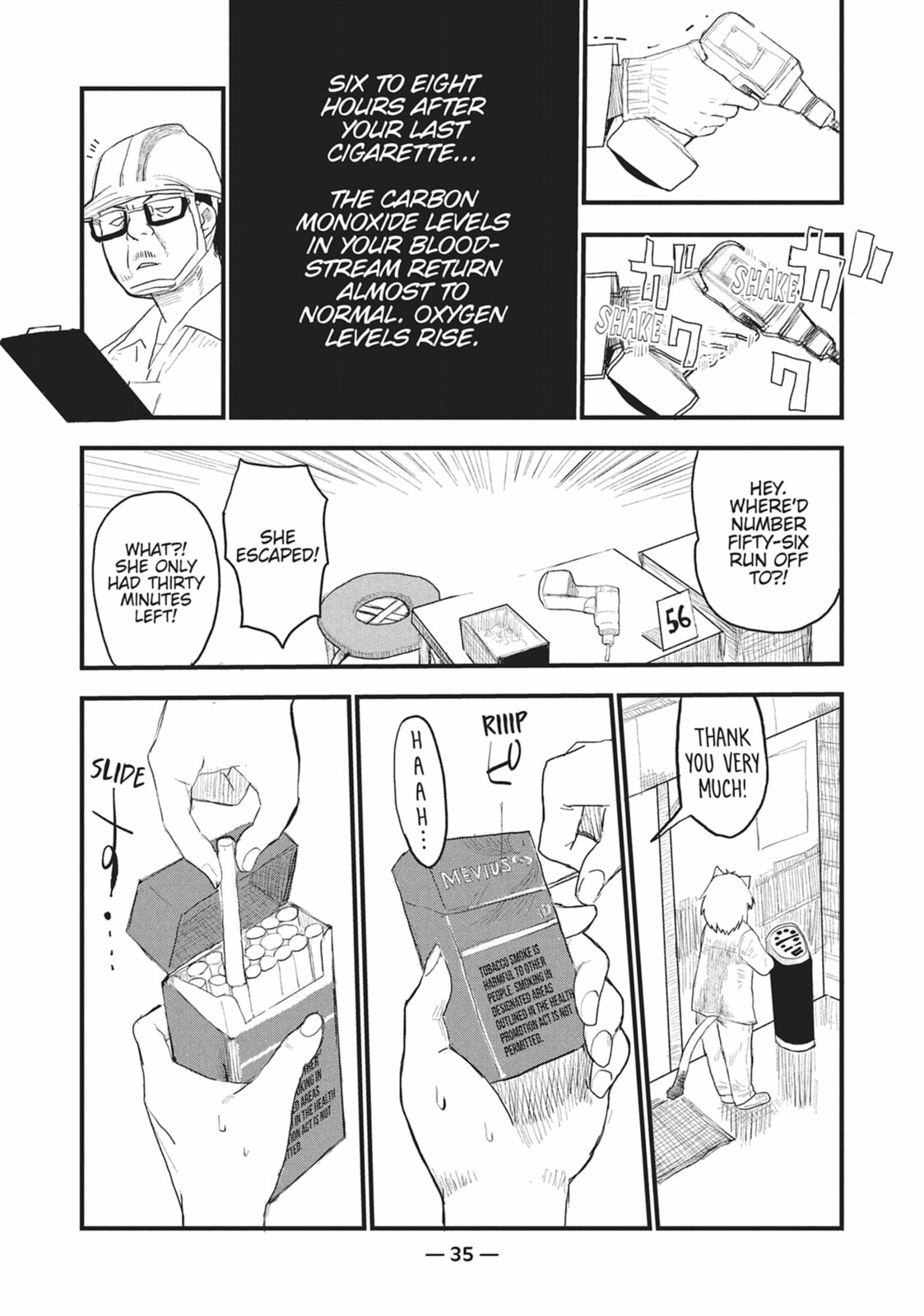 Chainsmoker Cat Chapter 1 page 33 - 