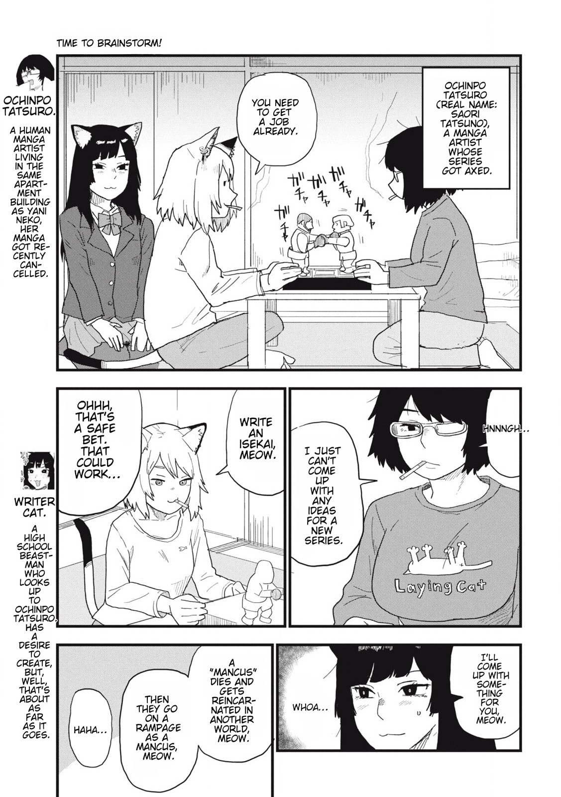 Chainsmoker Cat Chapter 136 page 3 - 