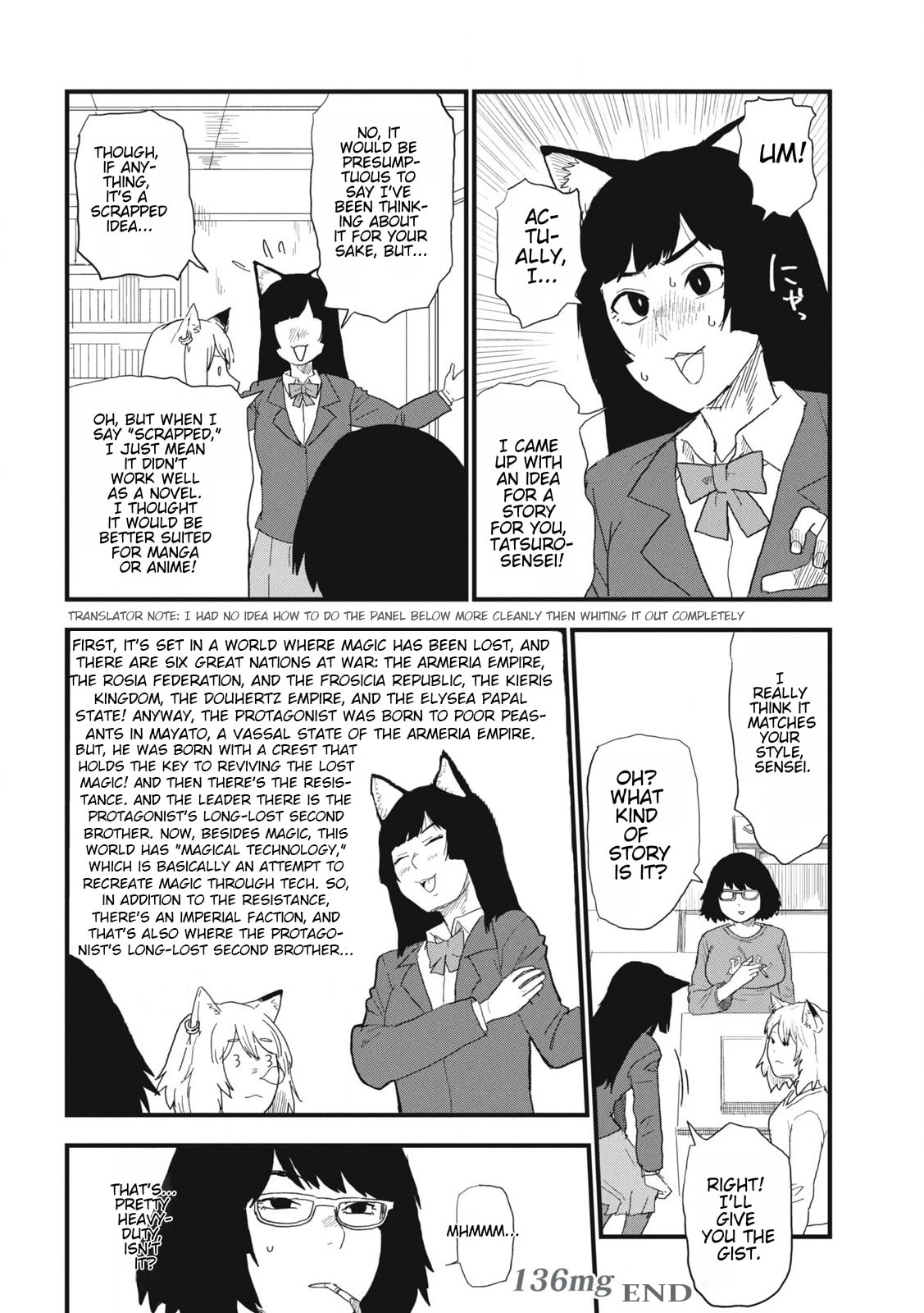 Chainsmoker Cat Chapter 136 page 4 - 