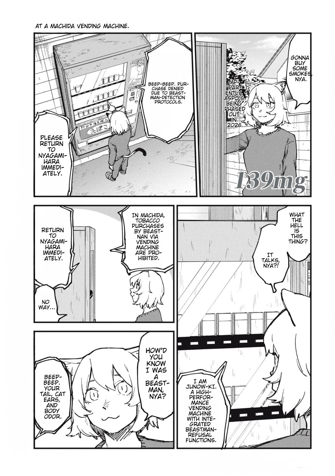Chainsmoker Cat Chapter 139 page 1 - 