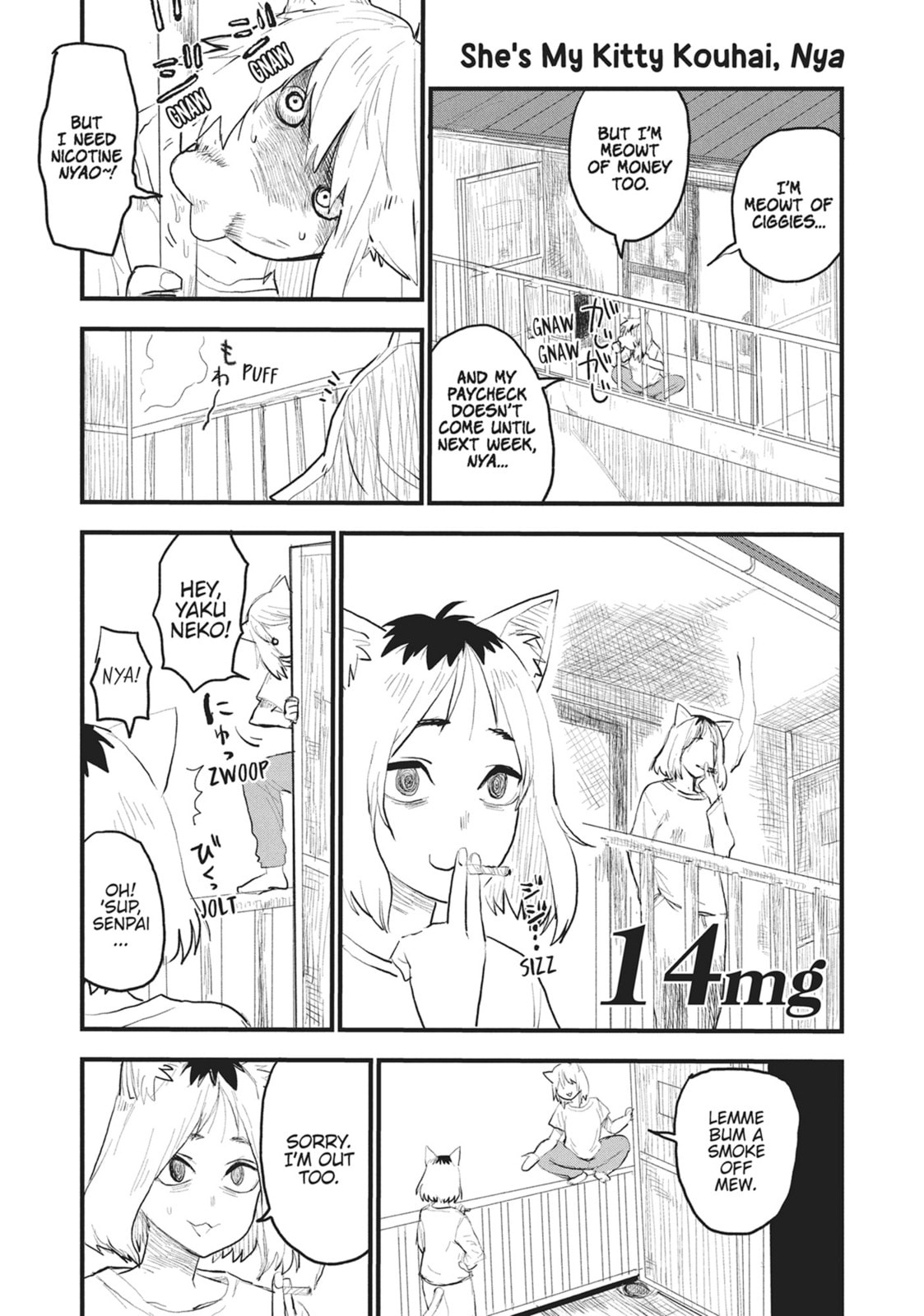 Chainsmoker Cat Chapter 14 page 1 - 