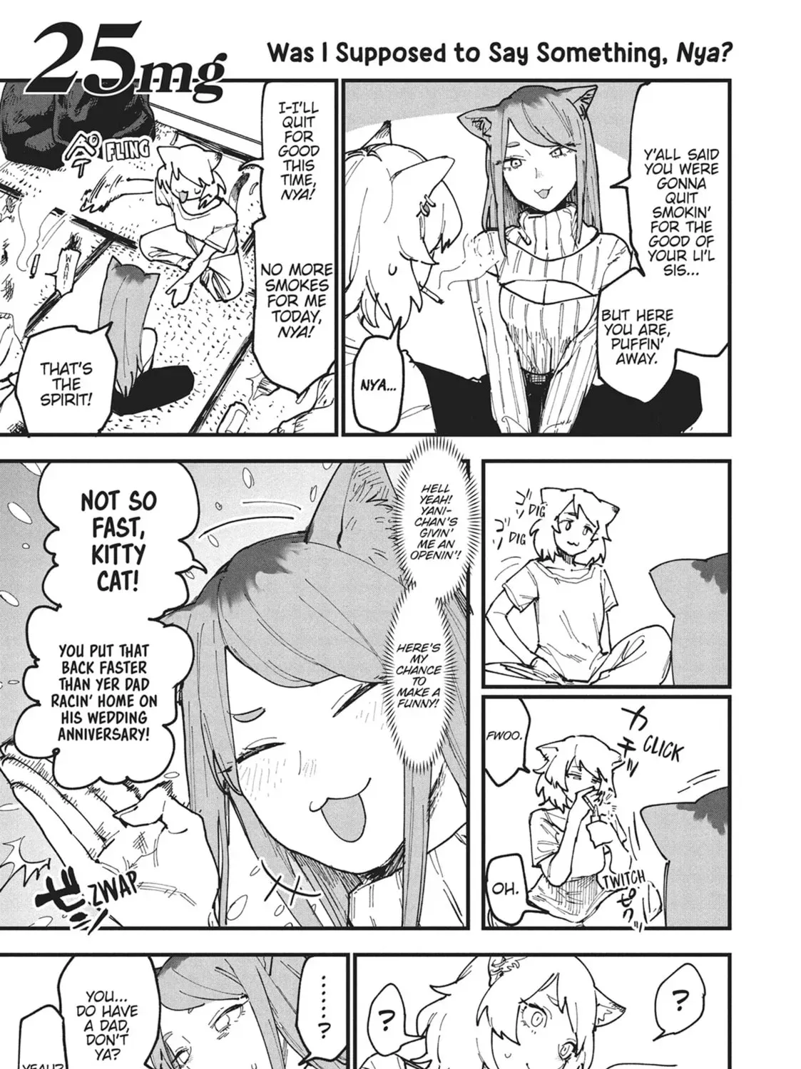 Chainsmoker Cat Chapter 2.1 page 1 - 