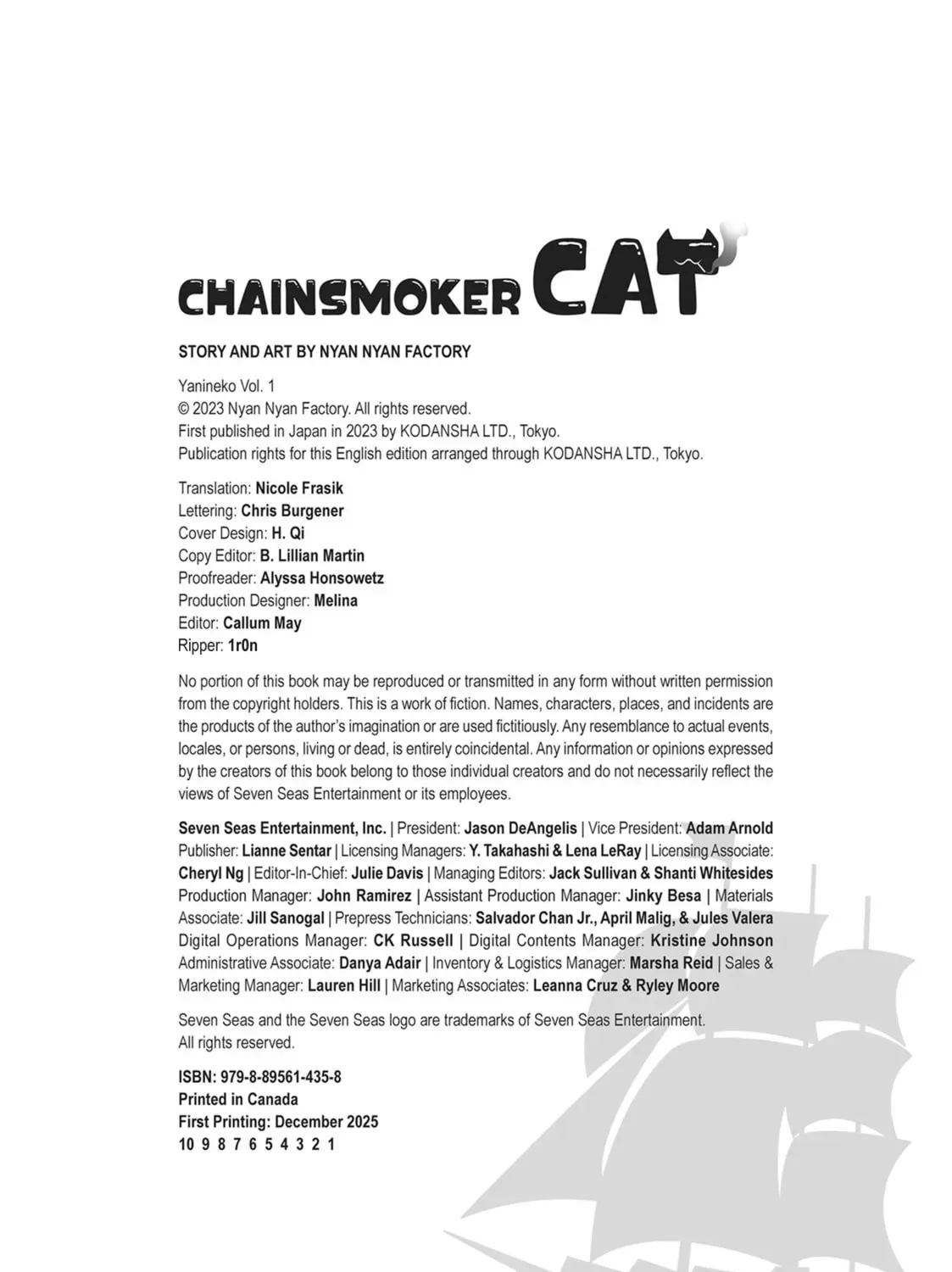 Chainsmoker Cat Chapter 2.5 page 23 - 