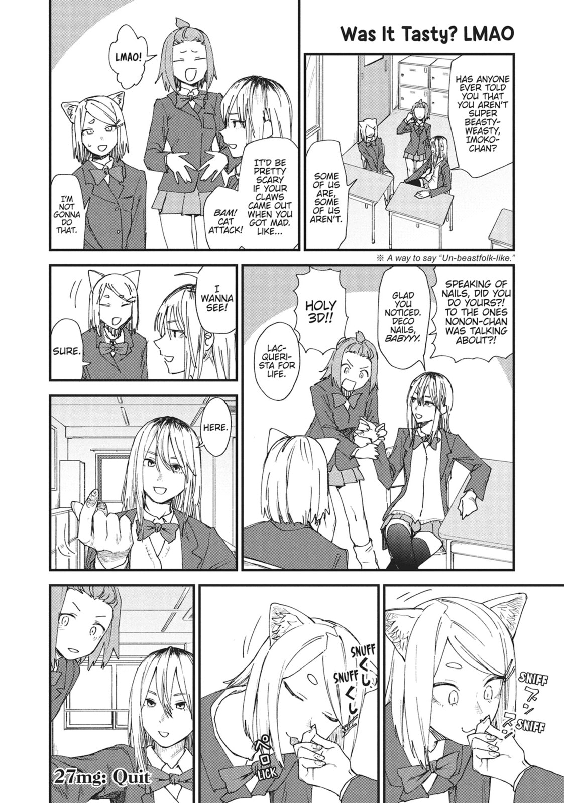 Chainsmoker Cat Chapter 27 page 6 - 