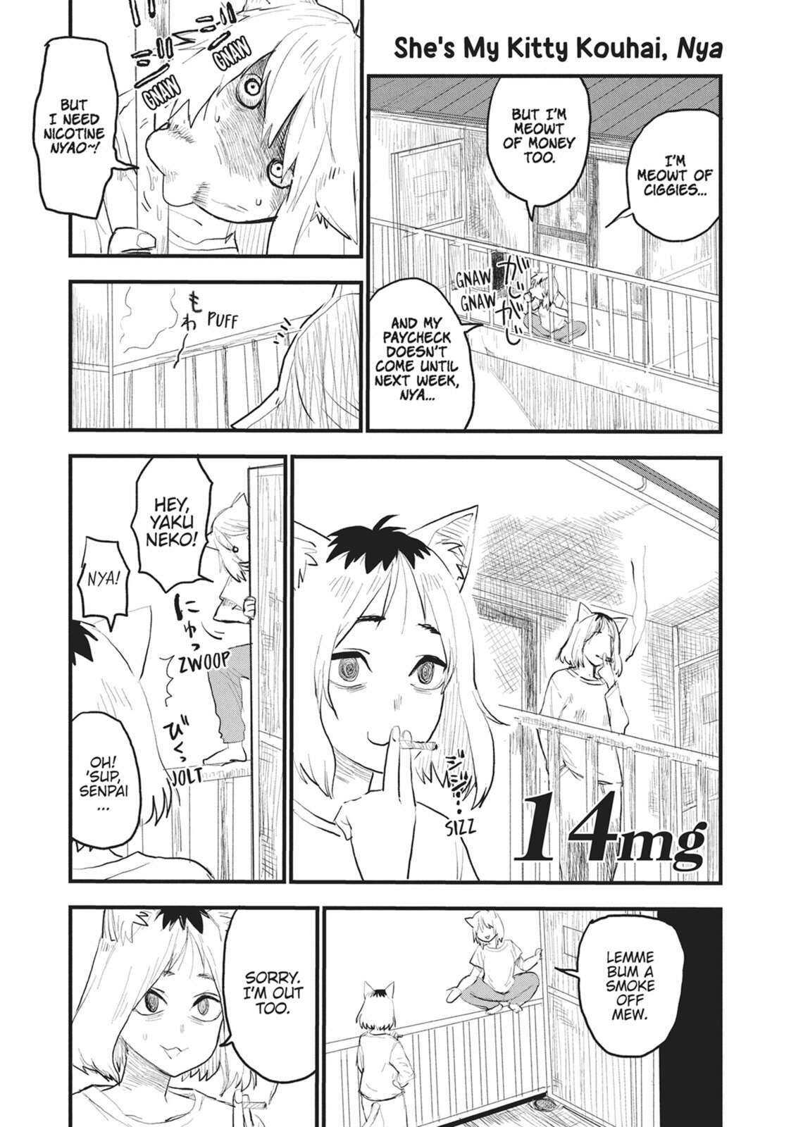 Chainsmoker Cat Chapter 3 page 1 - 