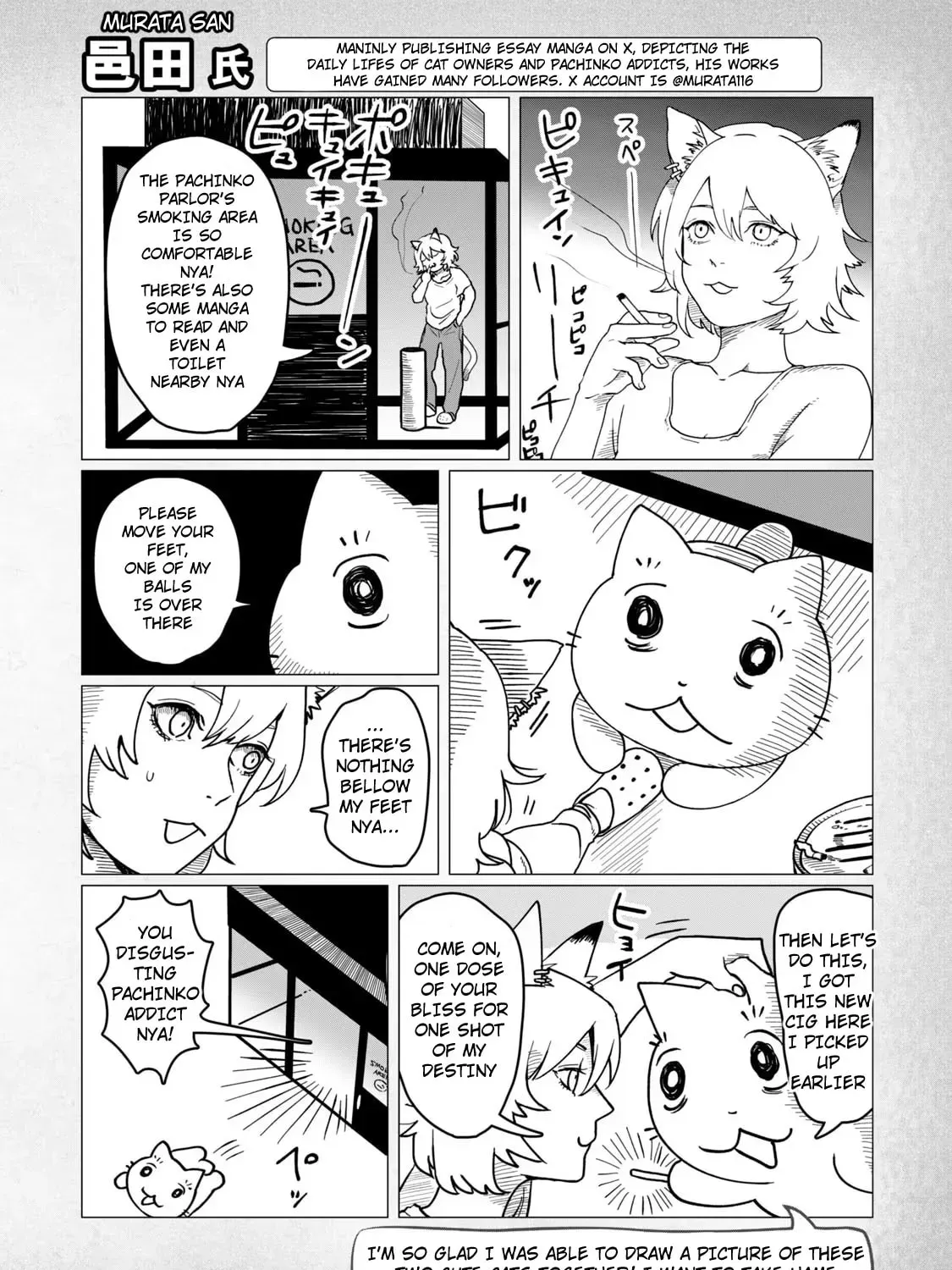 Chainsmoker Cat Chapter 4.2 page 19 - 