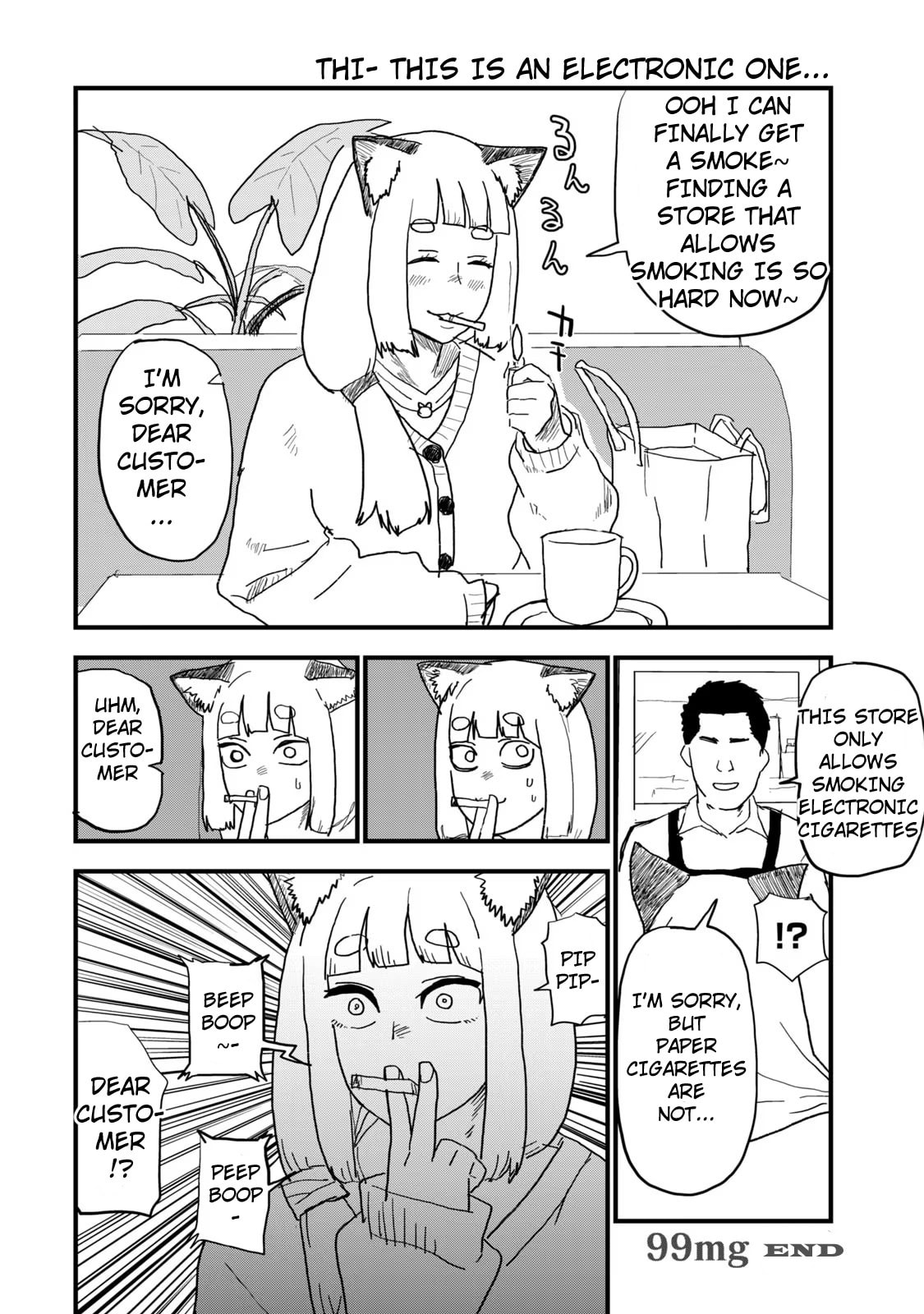 Chainsmoker Cat Chapter 99 page 4 - 