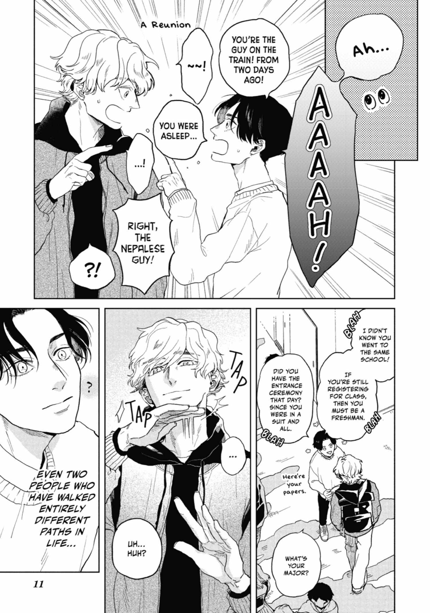 Chameleon wa Tenohira ni Koi wo Suru Chapter 1.1 page 12 - 