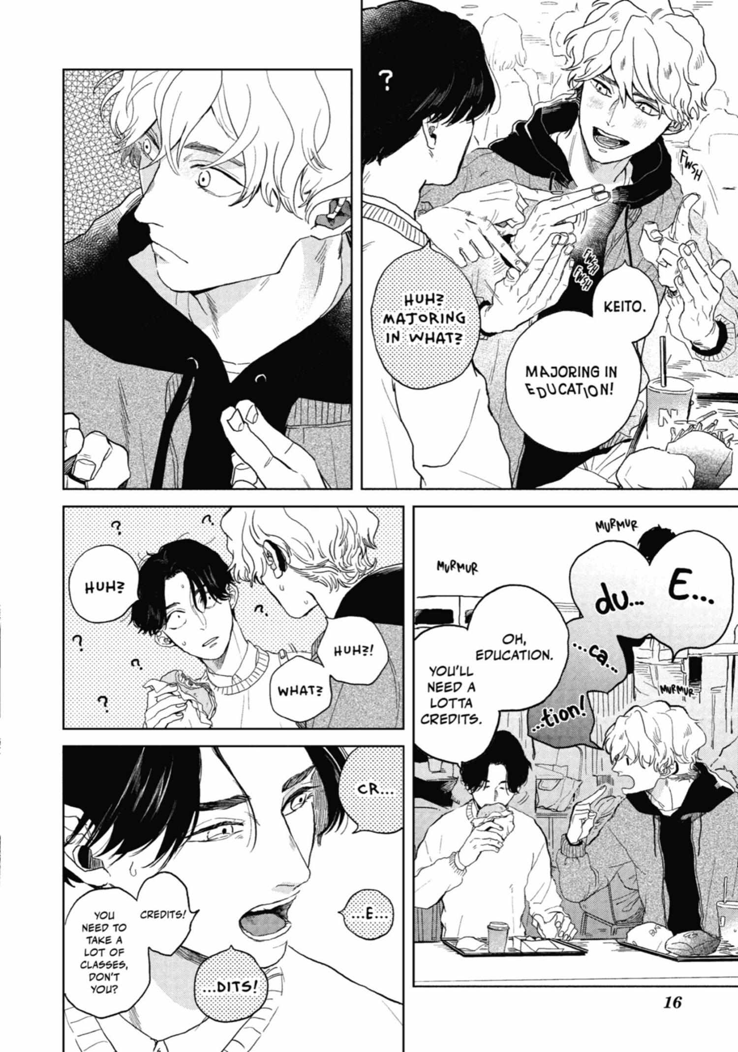 Chameleon wa Tenohira ni Koi wo Suru Chapter 1.1 page 16 - 