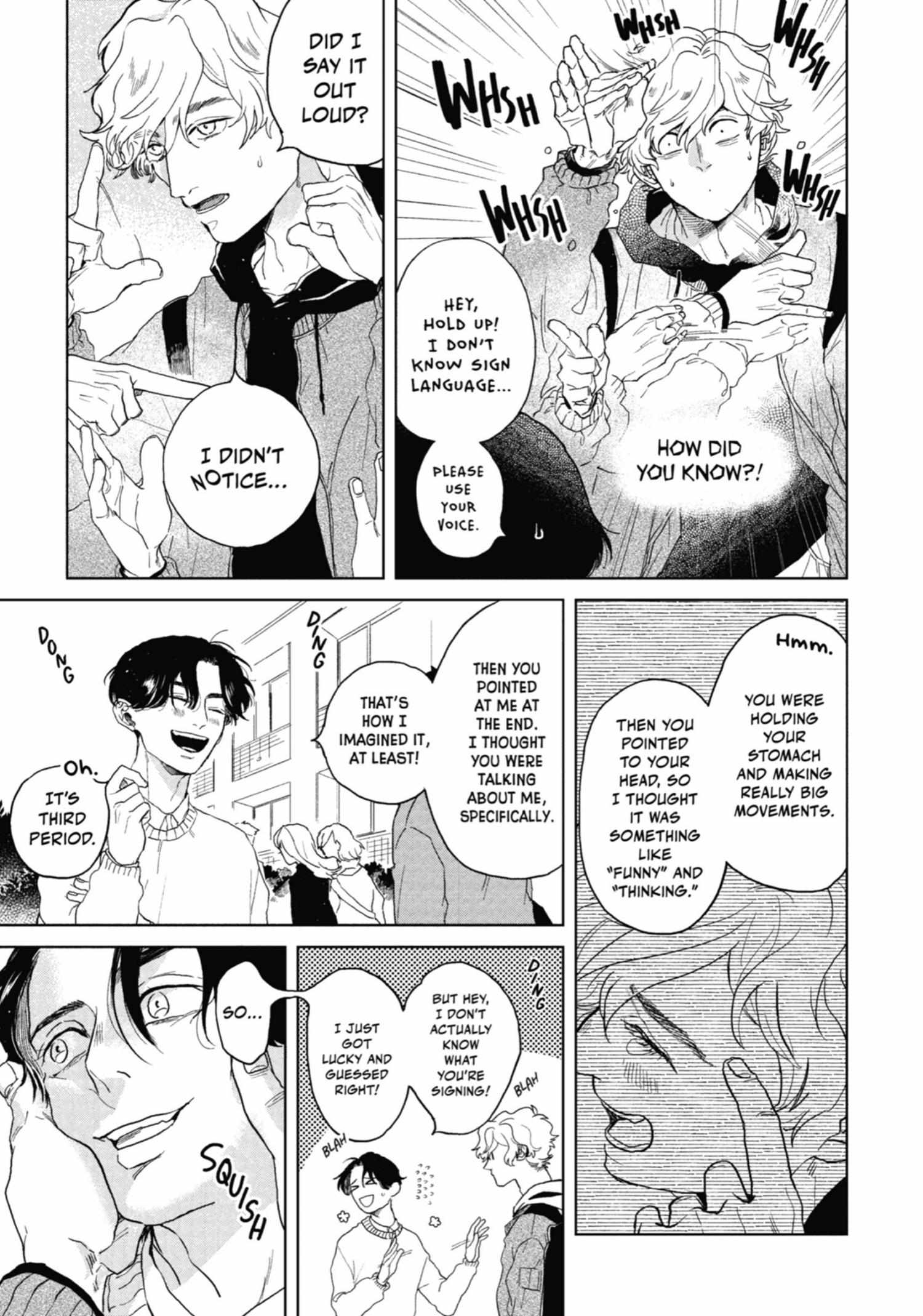 Chameleon wa Tenohira ni Koi wo Suru Chapter 1.1 page 27 - 
