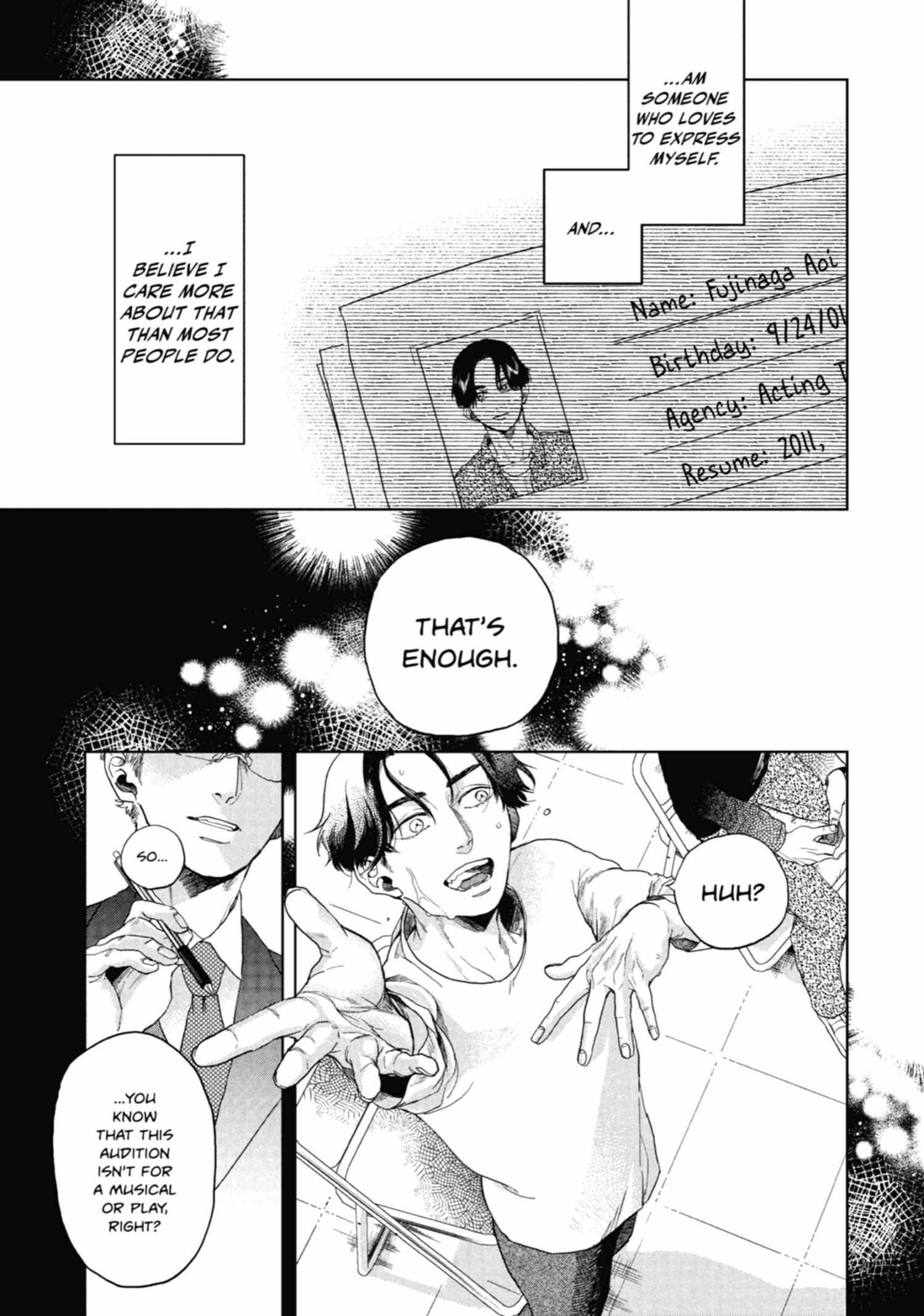 Chameleon wa Tenohira ni Koi wo Suru Chapter 1.1 page 8 - 