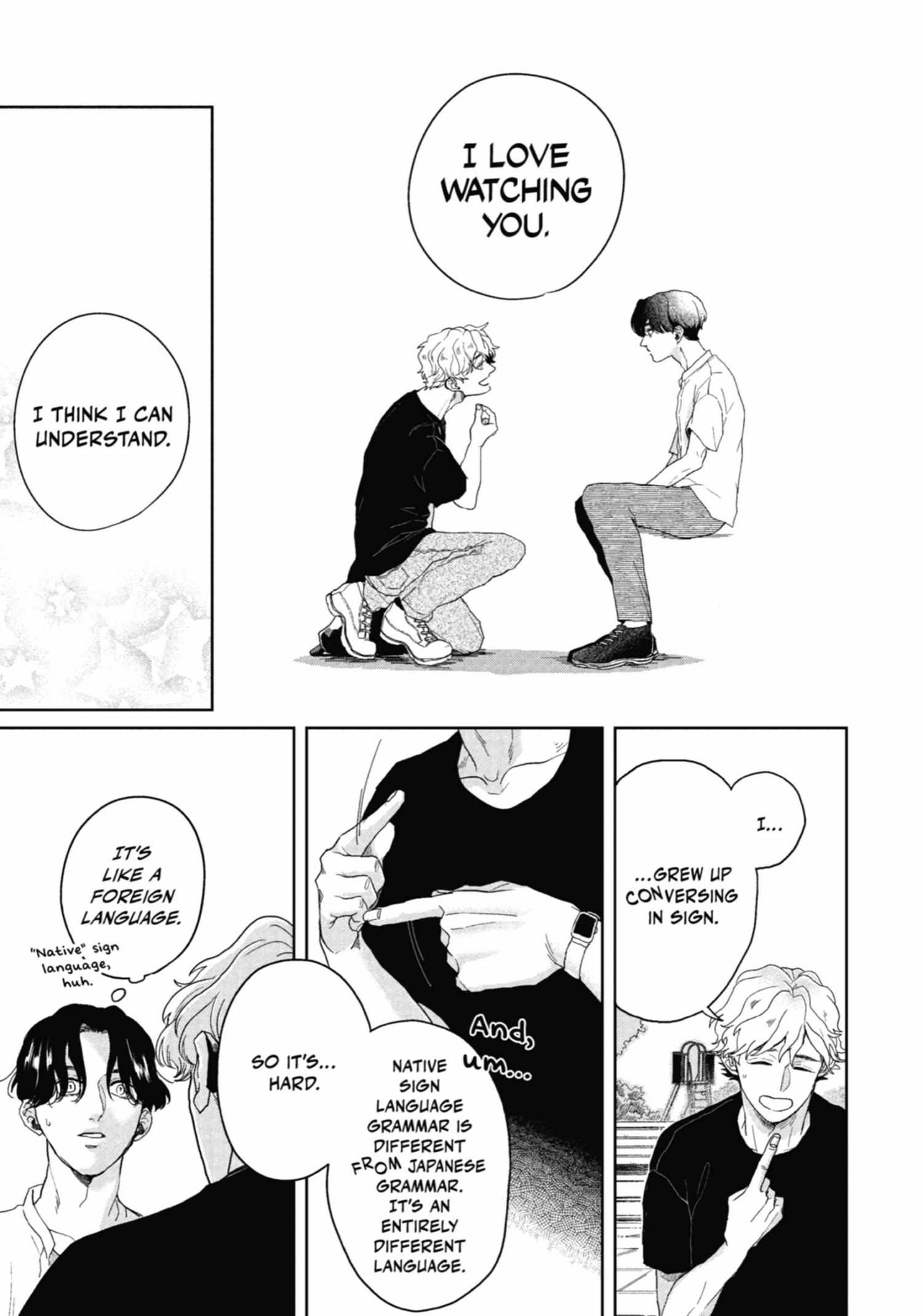 Chameleon wa Tenohira ni Koi wo Suru Chapter 1.1 page 83 - 