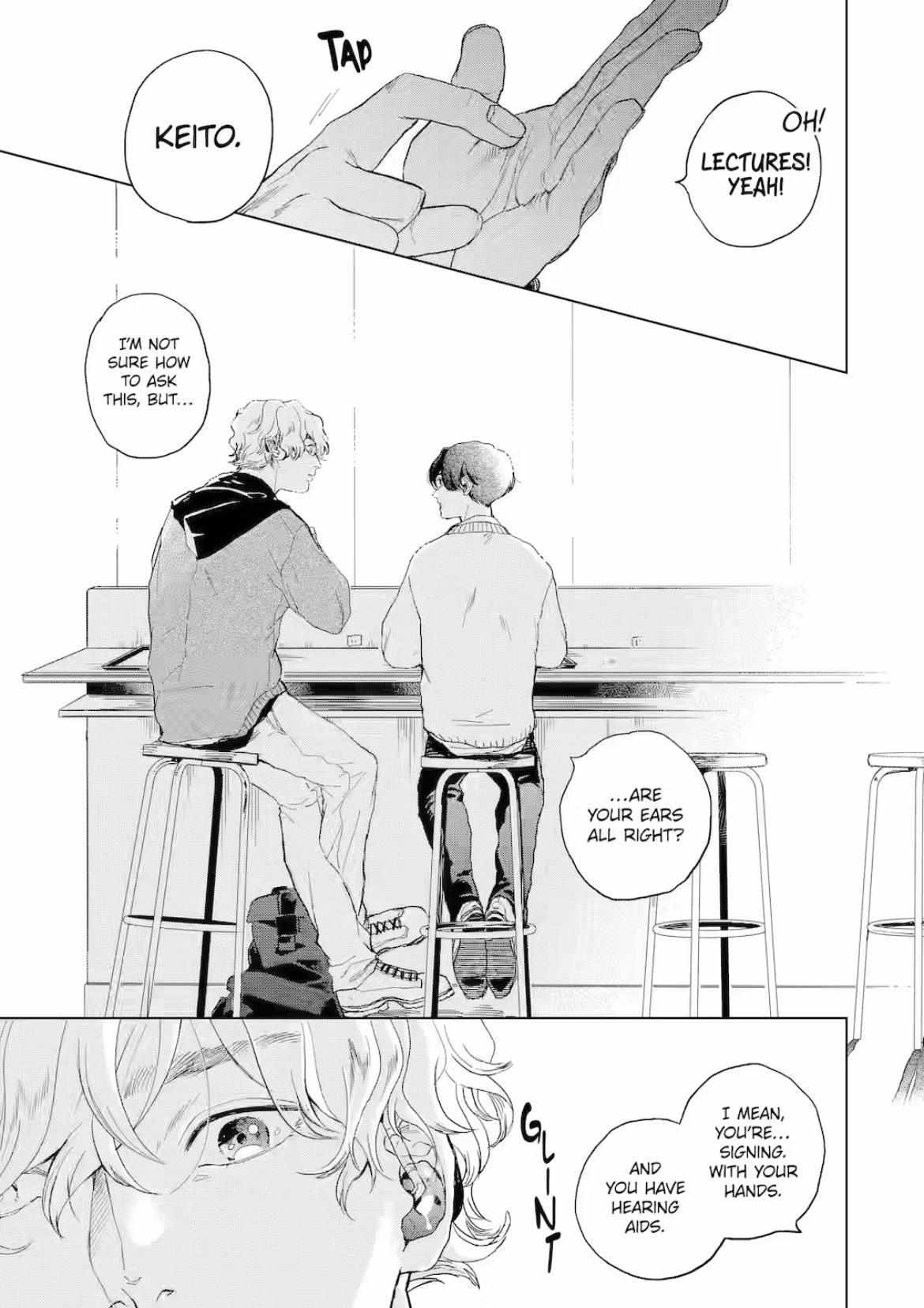 Chameleon wa Tenohira ni Koi wo Suru Chapter 1.3 page 6 - 