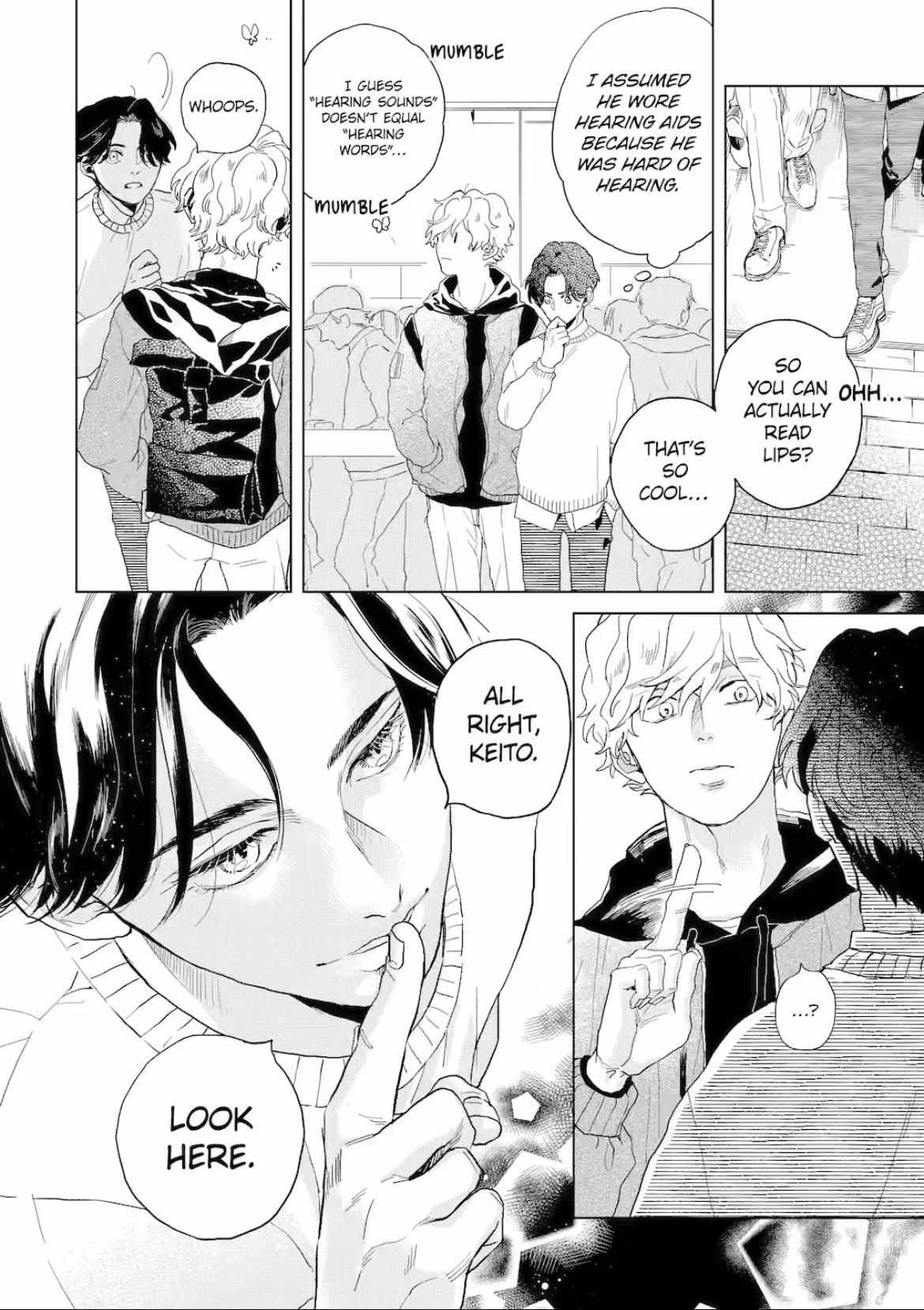 Chameleon wa Tenohira ni Koi wo Suru Chapter 1.3 page 9 - 