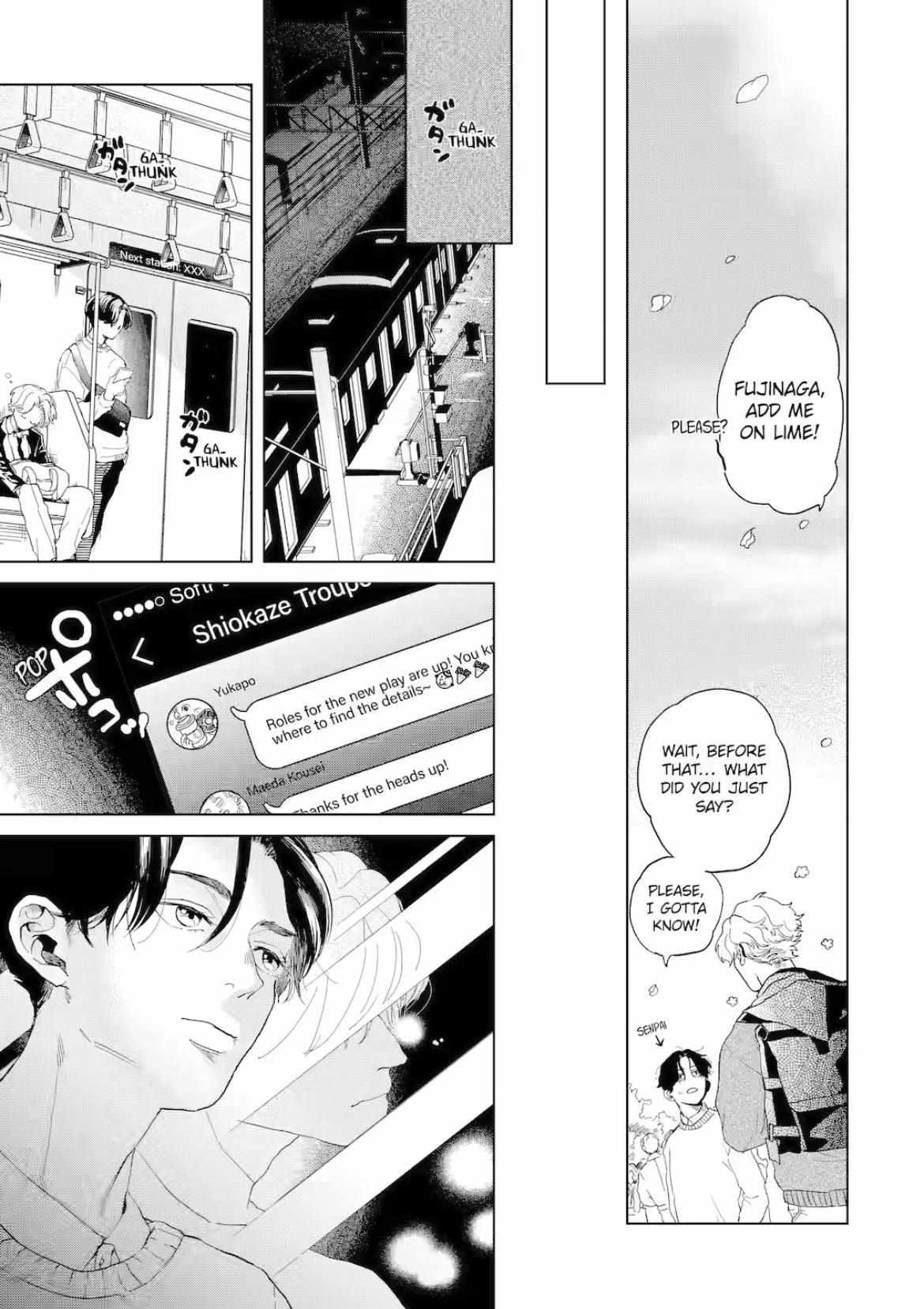 Chameleon wa Tenohira ni Koi wo Suru Chapter 1.4 page 5 - 