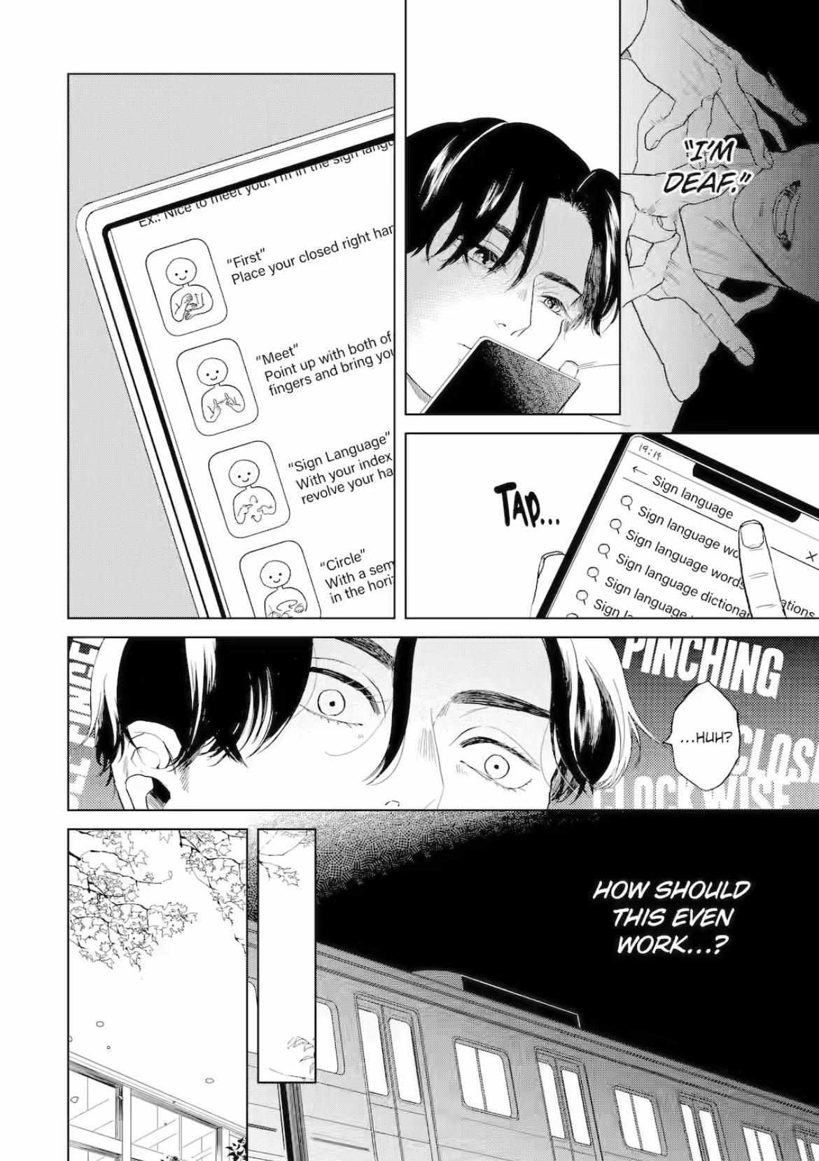 Chameleon wa Tenohira ni Koi wo Suru Chapter 1.4 page 6 - 