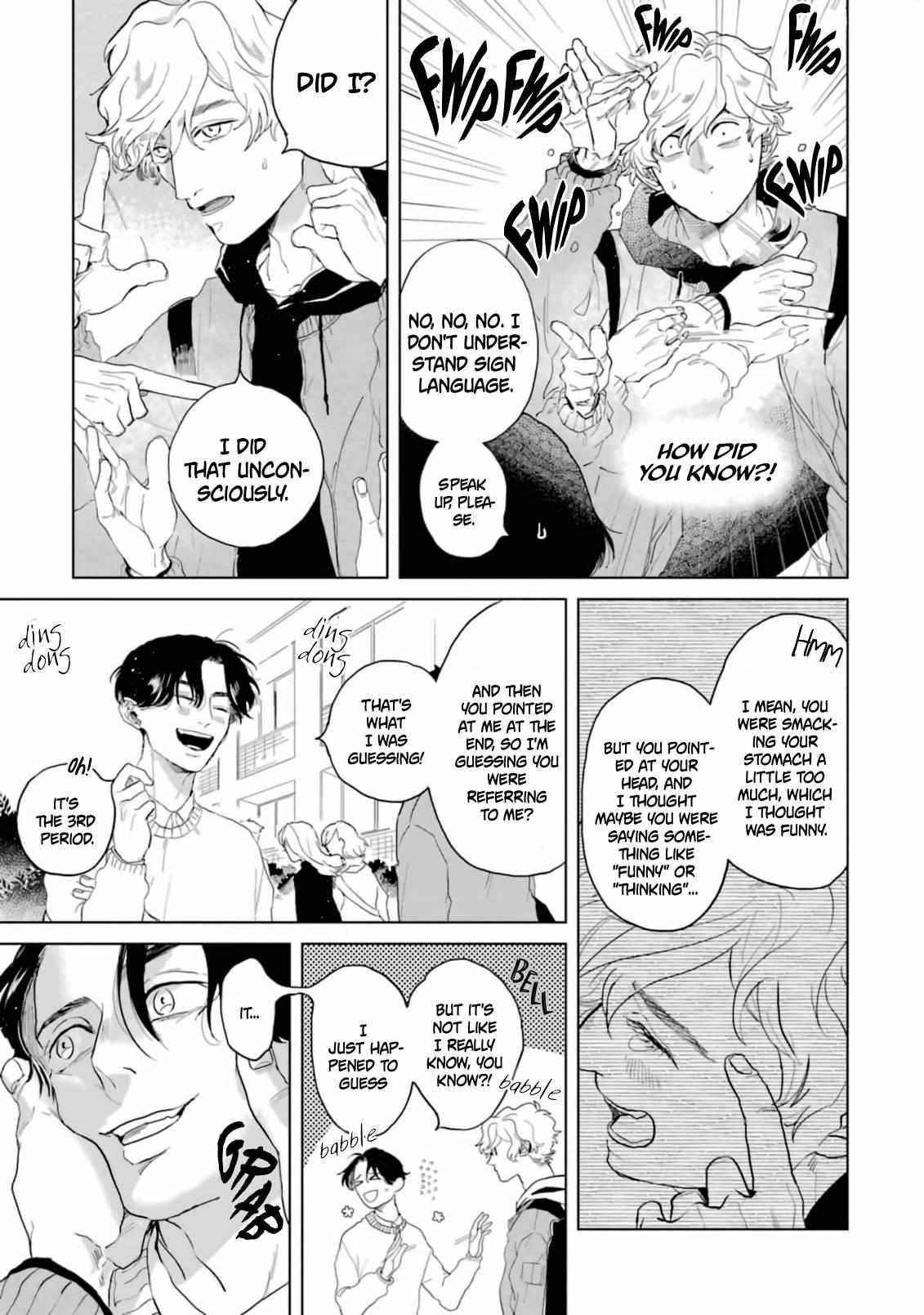 Chameleon wa Tenohira ni Koi wo Suru Chapter 1 page 28 - 