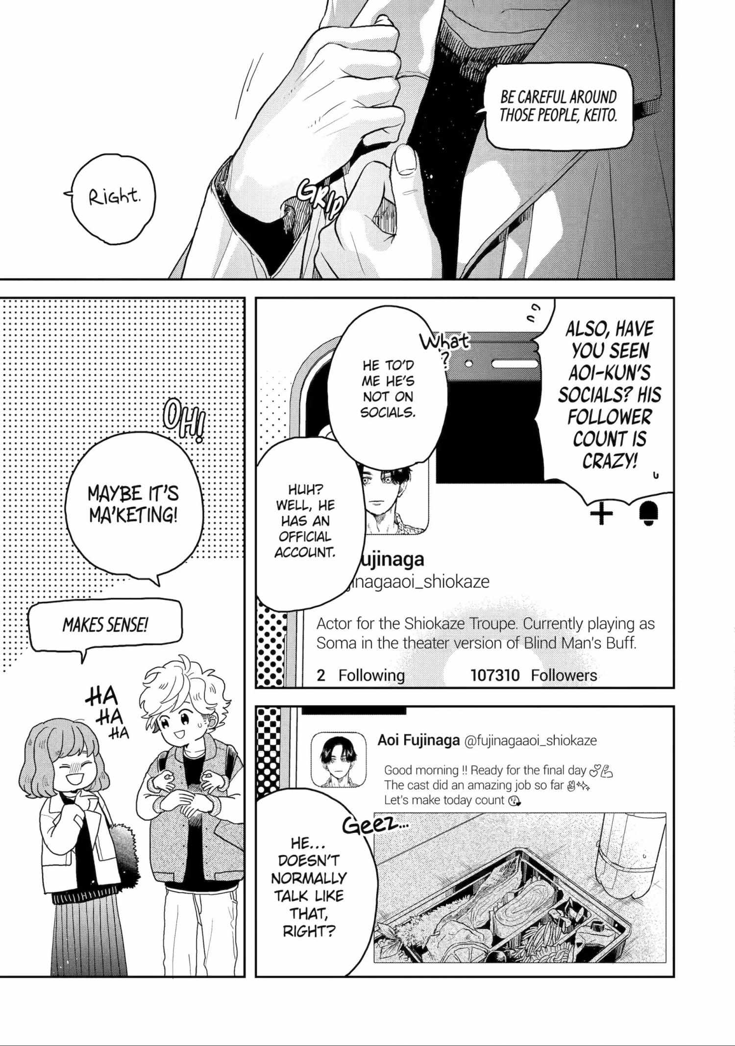 Chameleon wa Tenohira ni Koi wo Suru Chapter 11 page 5 - 