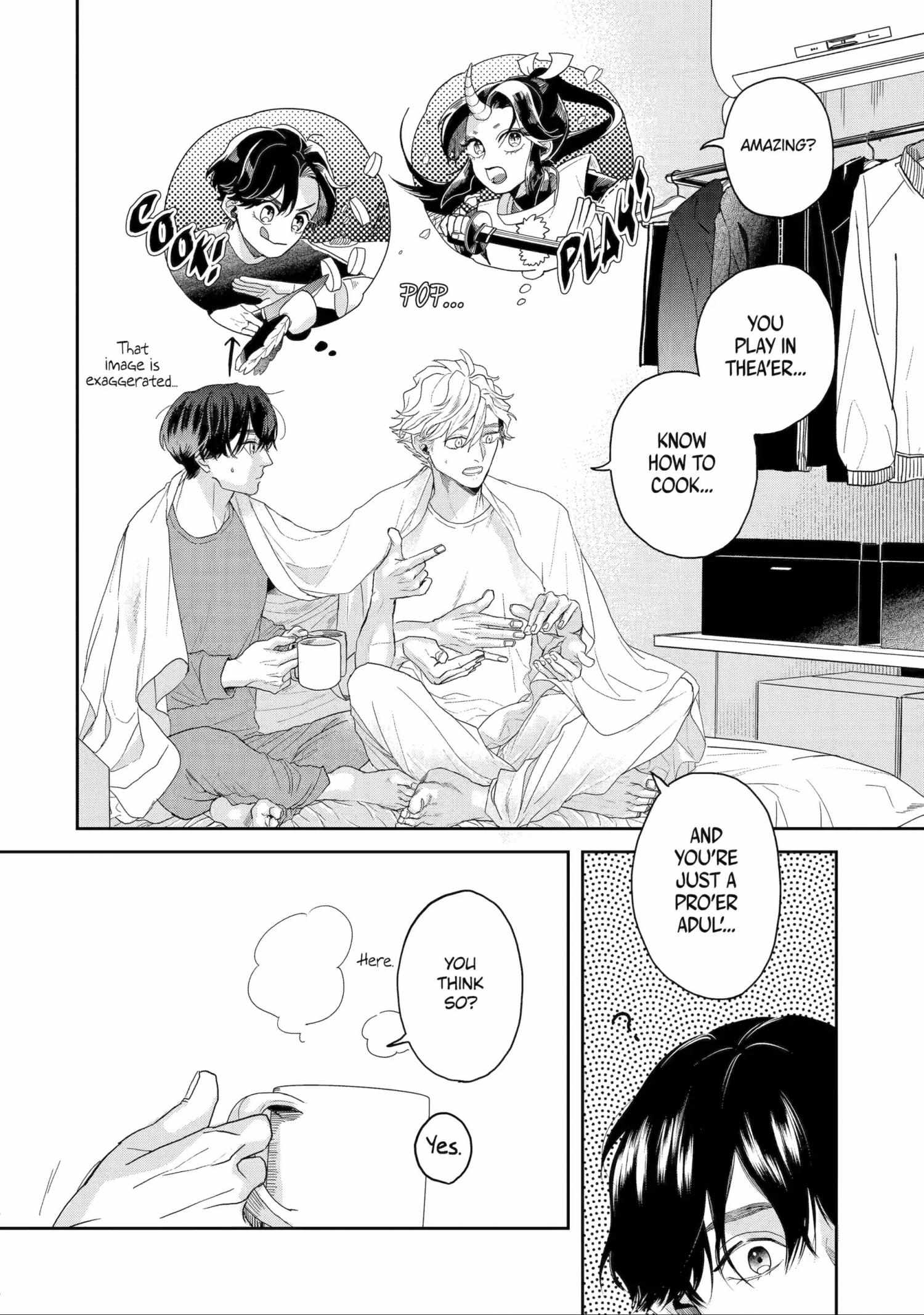 Chameleon wa Tenohira ni Koi wo Suru Chapter 13 page 17 - 