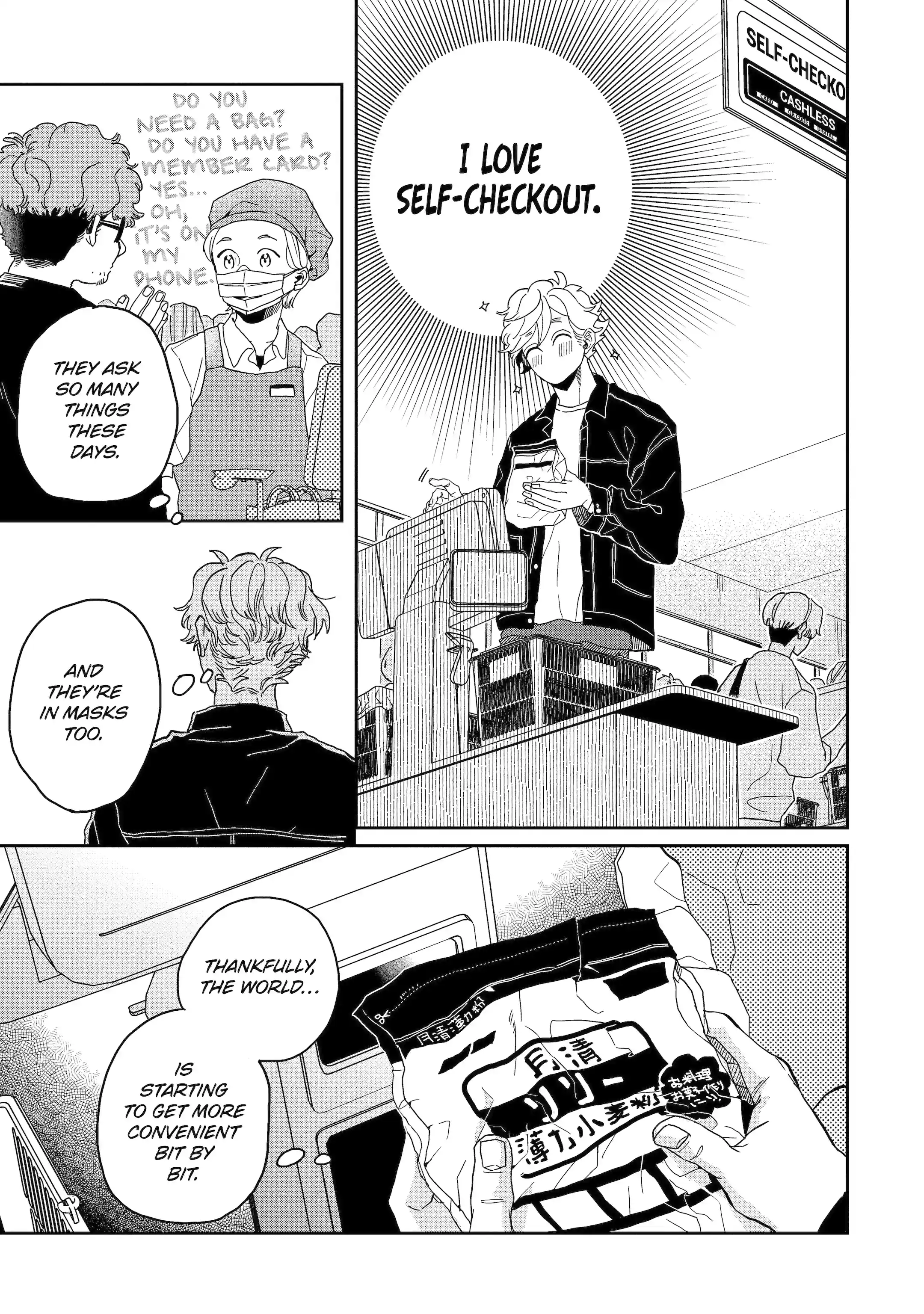 Chameleon wa Tenohira ni Koi wo Suru Chapter 14.1 page 12 - 