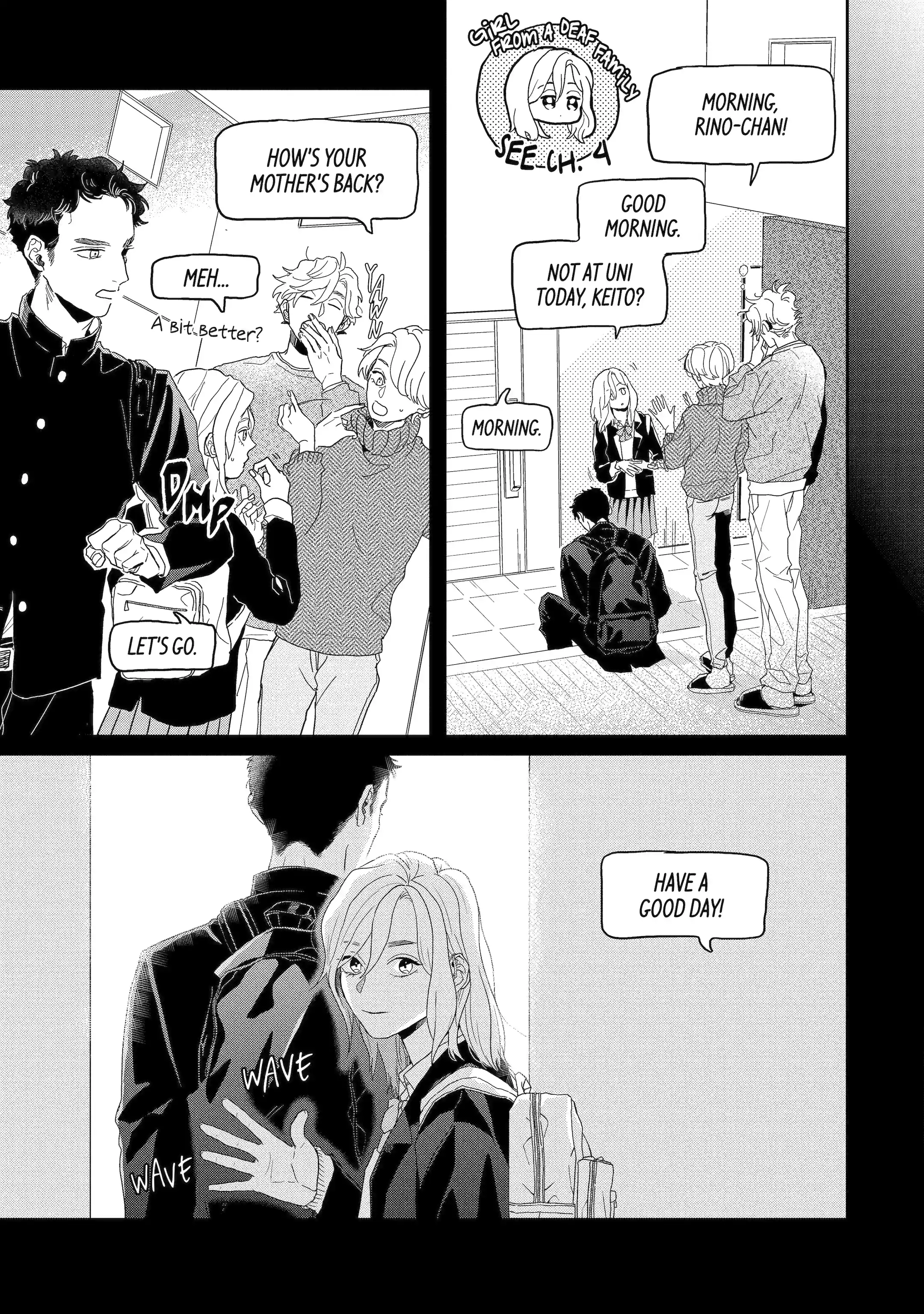 Chameleon wa Tenohira ni Koi wo Suru Chapter 14.1 page 8 - 