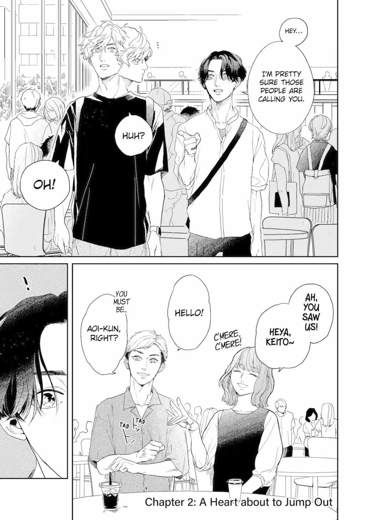 Chameleon wa Tenohira ni Koi wo Suru Chapter 2 page 3 - 