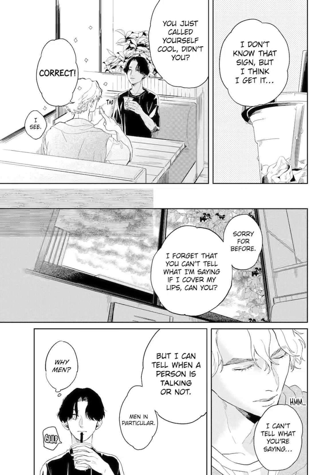 Chameleon wa Tenohira ni Koi wo Suru Chapter 3.2 page 5 - 
