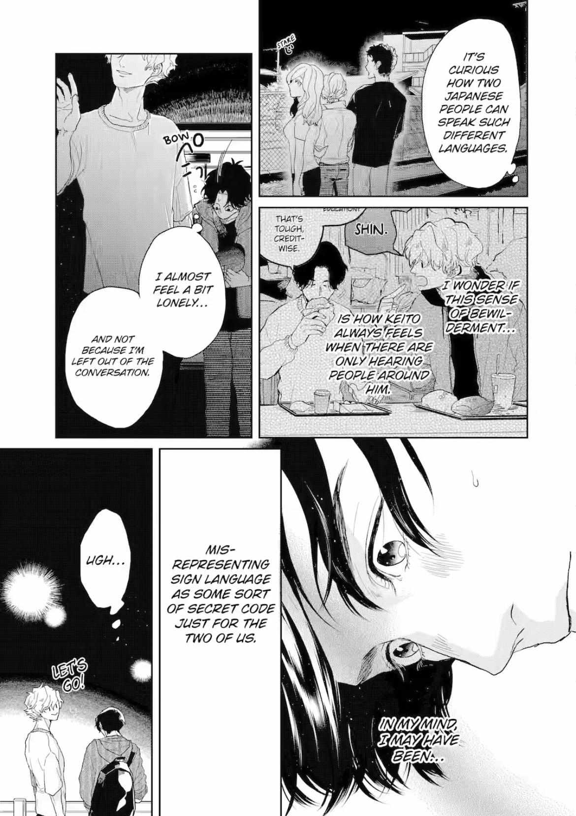 Chameleon wa Tenohira ni Koi wo Suru Chapter 4 page 29 - 