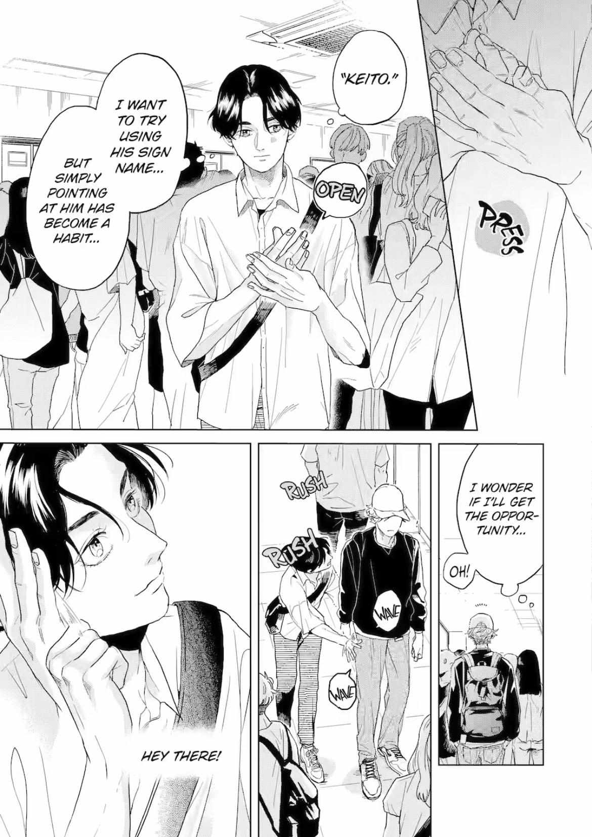 Chameleon wa Tenohira ni Koi wo Suru Chapter 5 page 21 - 