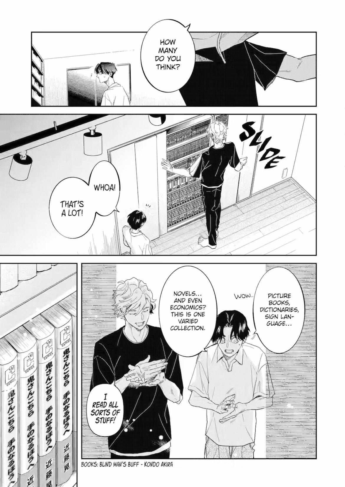 Chameleon wa Tenohira ni Koi wo Suru Chapter 6.1 page 18 - 