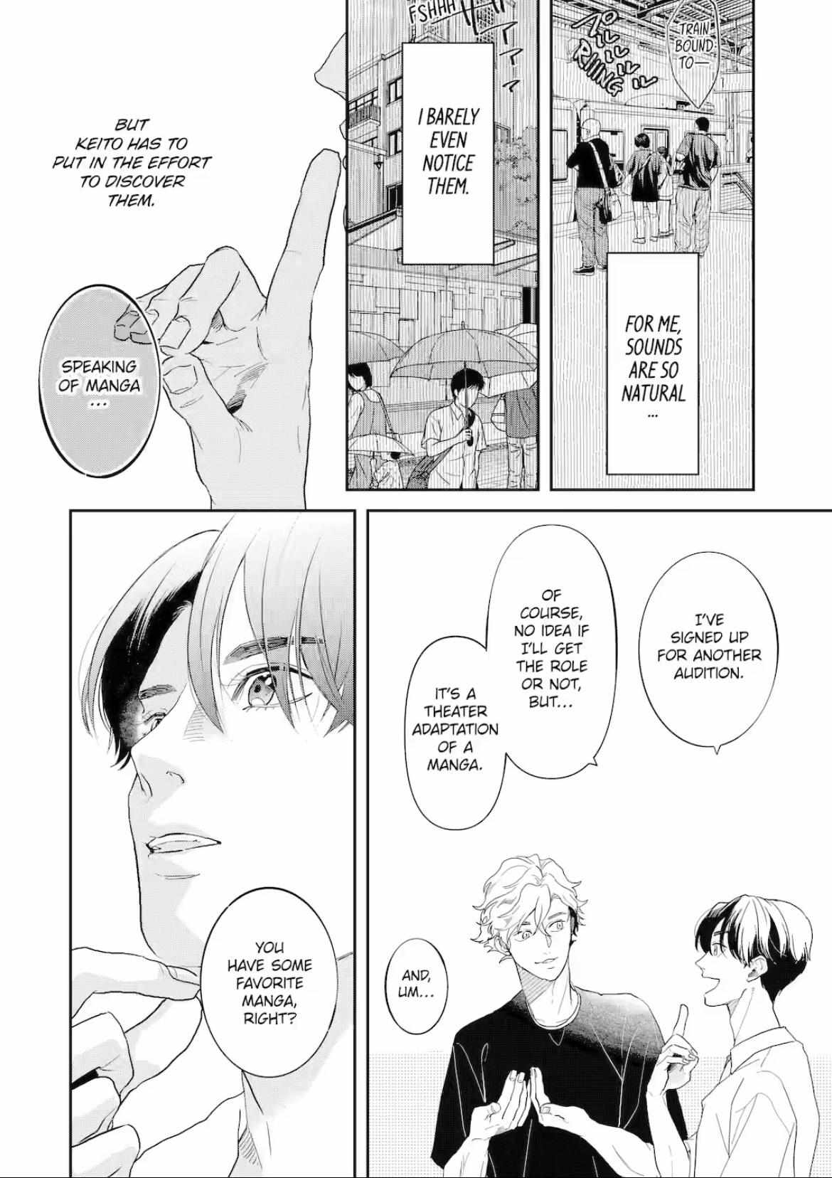 Chameleon wa Tenohira ni Koi wo Suru Chapter 6.1 page 21 - 
