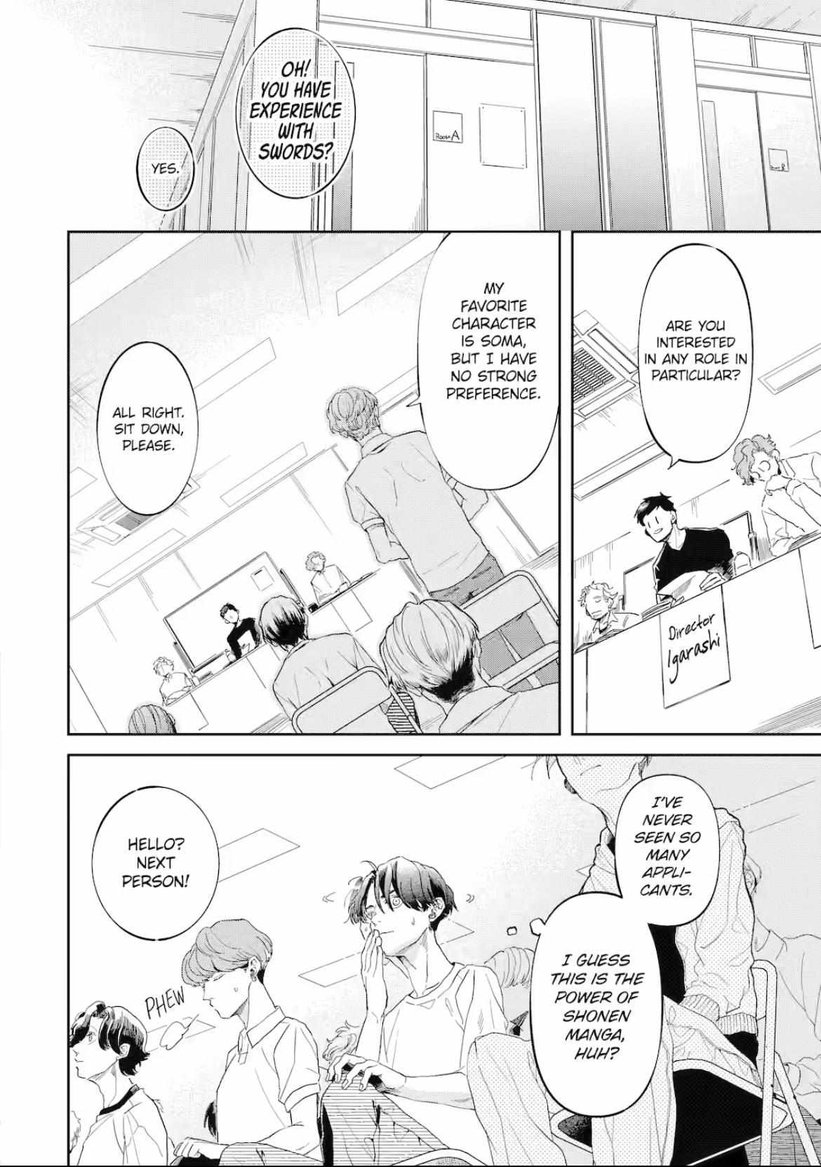 Chameleon wa Tenohira ni Koi wo Suru Chapter 6.1 page 27 - 