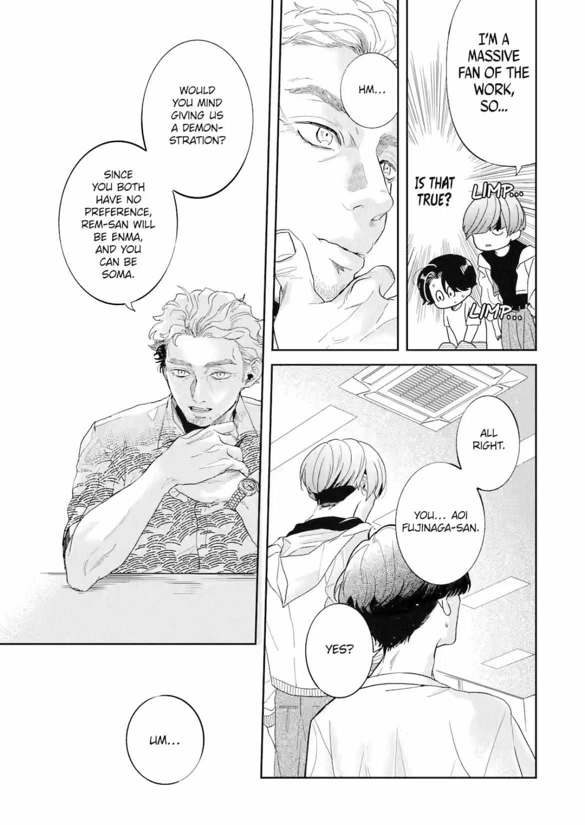 Chameleon wa Tenohira ni Koi wo Suru Chapter 6.1 page 32 - 