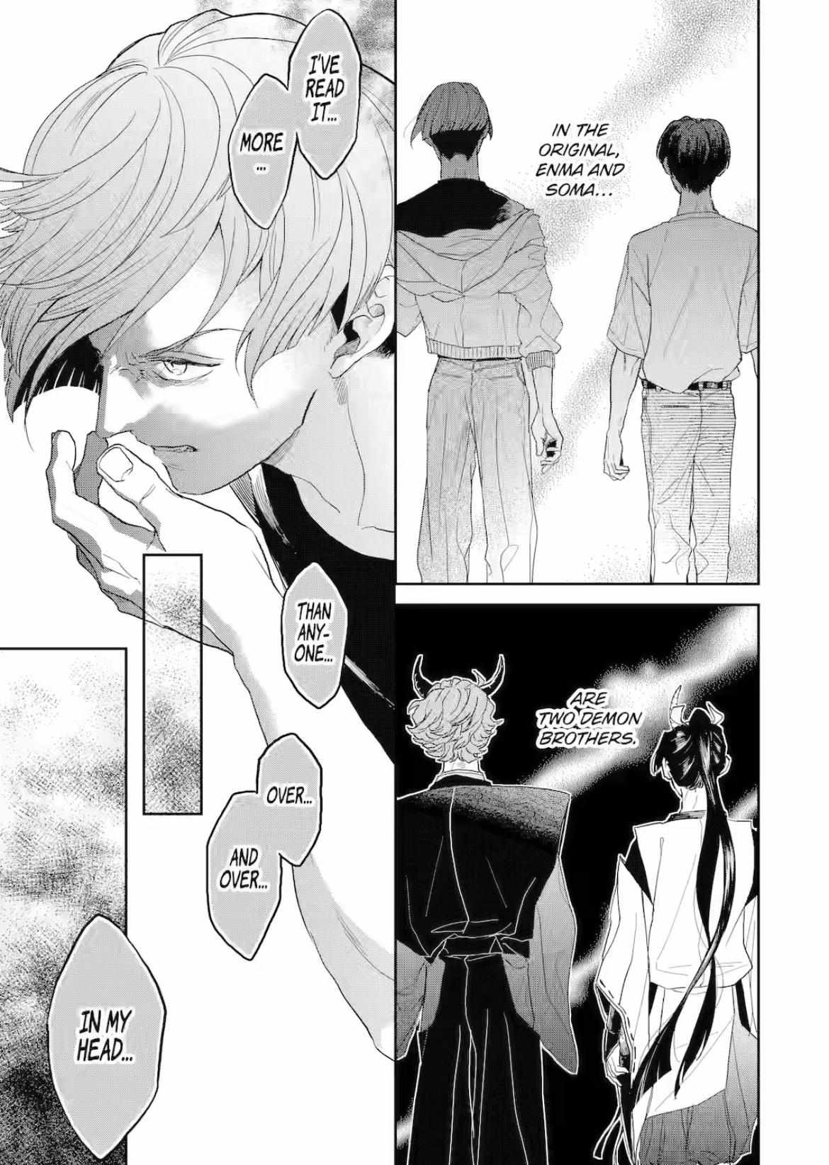 Chameleon wa Tenohira ni Koi wo Suru Chapter 6.1 page 34 - 