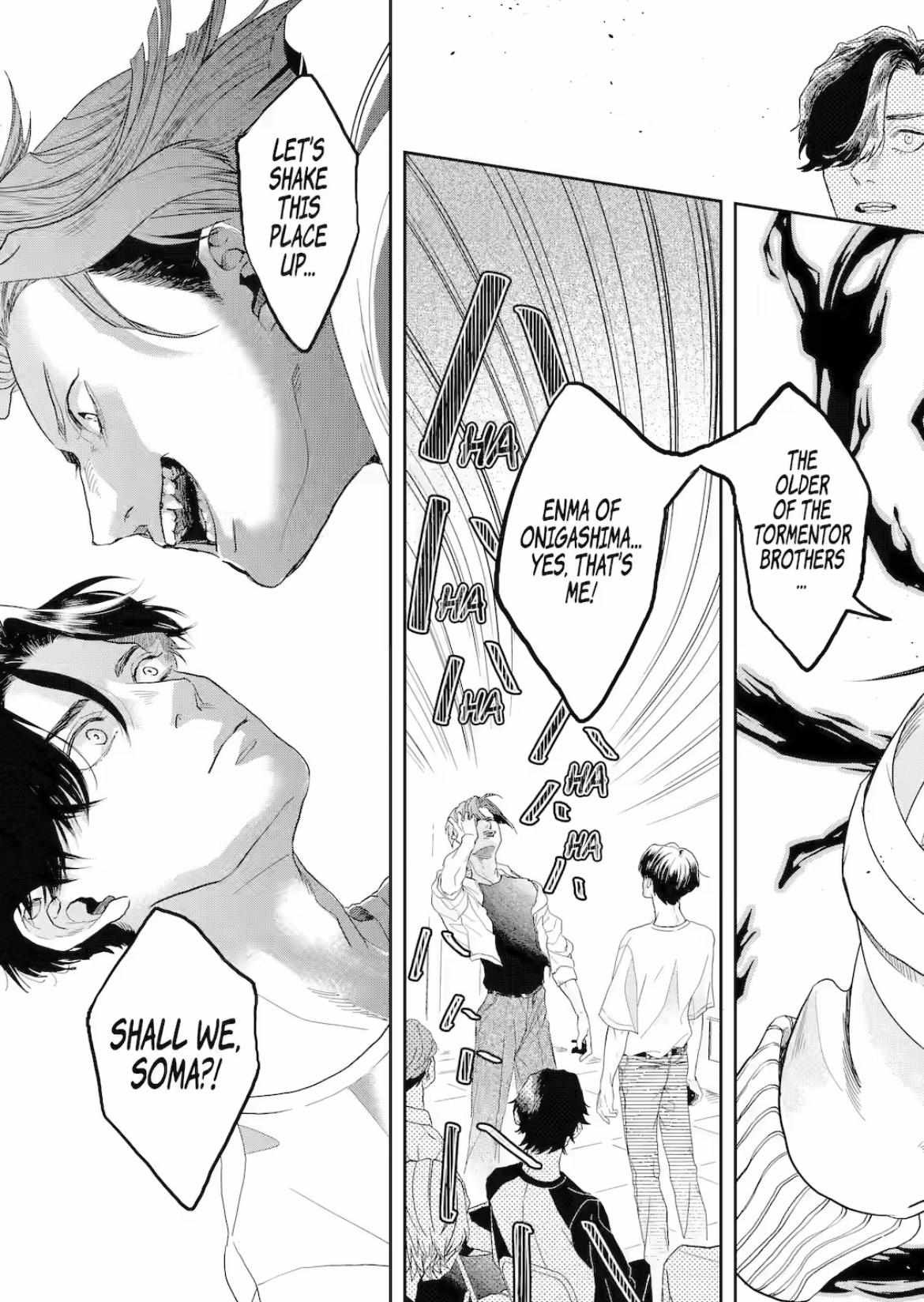 Chameleon wa Tenohira ni Koi wo Suru Chapter 6.1 page 36 - 