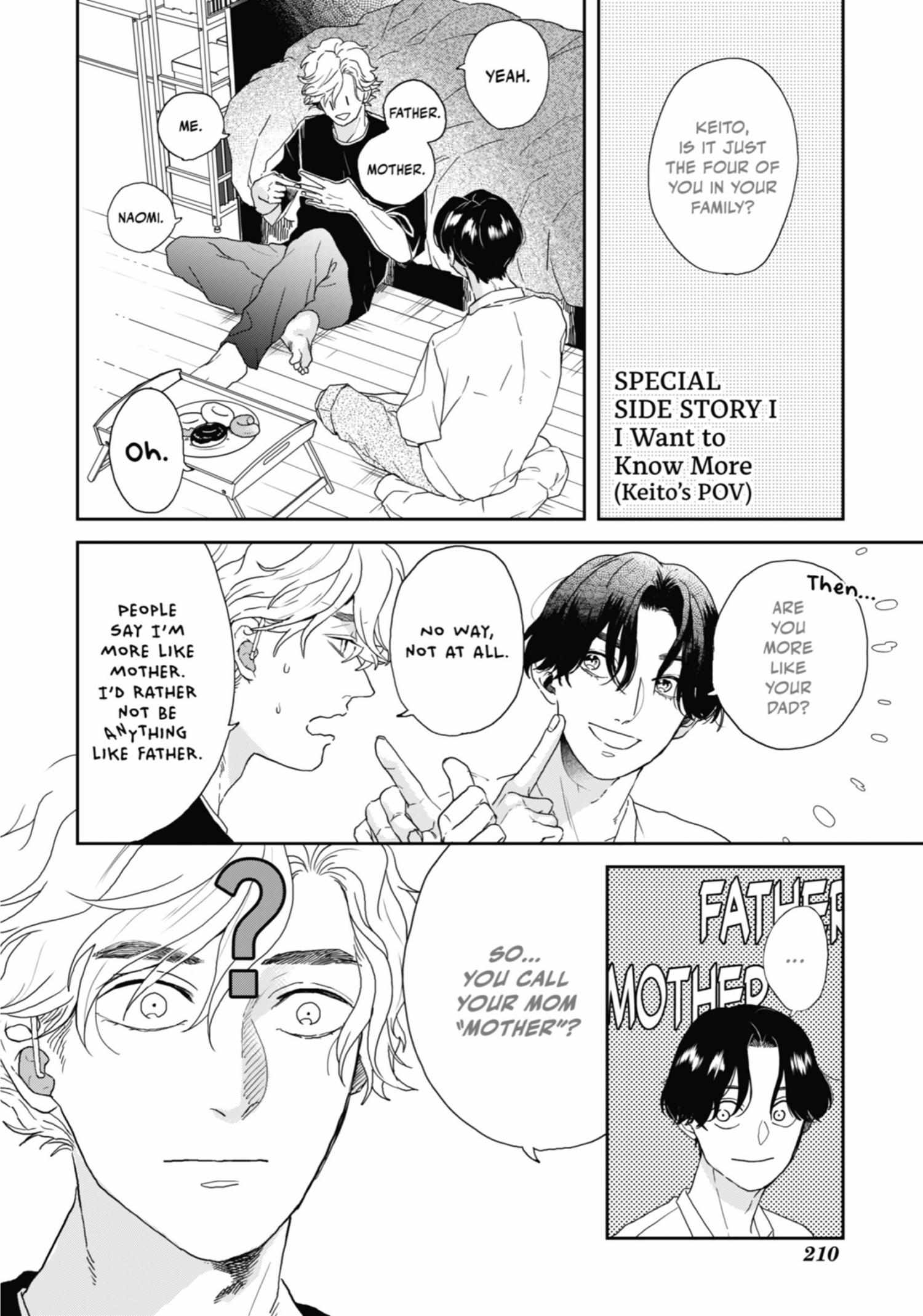 Chameleon wa Tenohira ni Koi wo Suru Chapter 6 page 205 - 