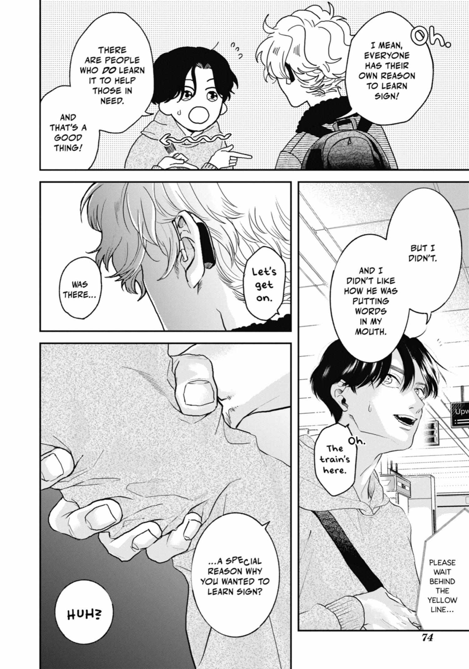 Chameleon wa Tenohira ni Koi wo Suru Chapter 6 page 72 - 