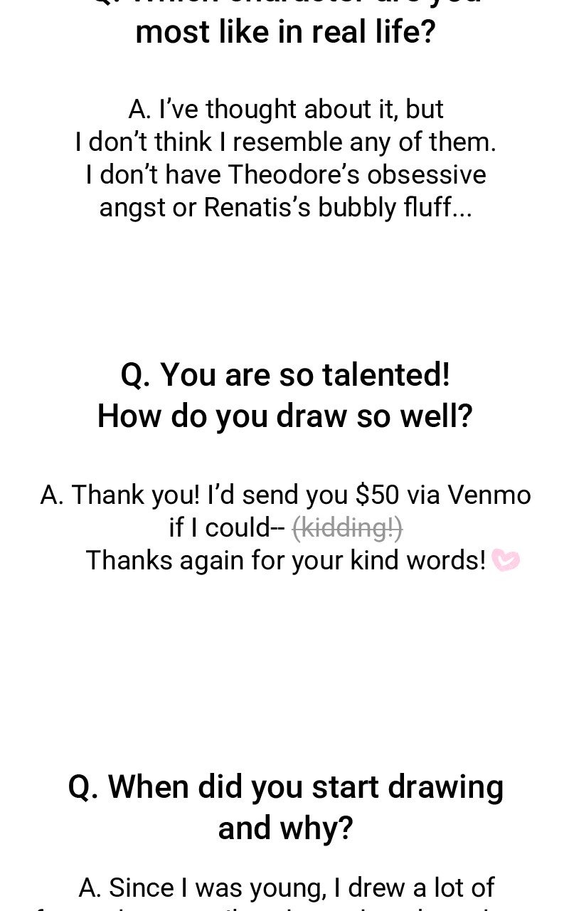 Changing the GenreFrom Angst to Heartwarming Season 1 Afterword page 40 - 