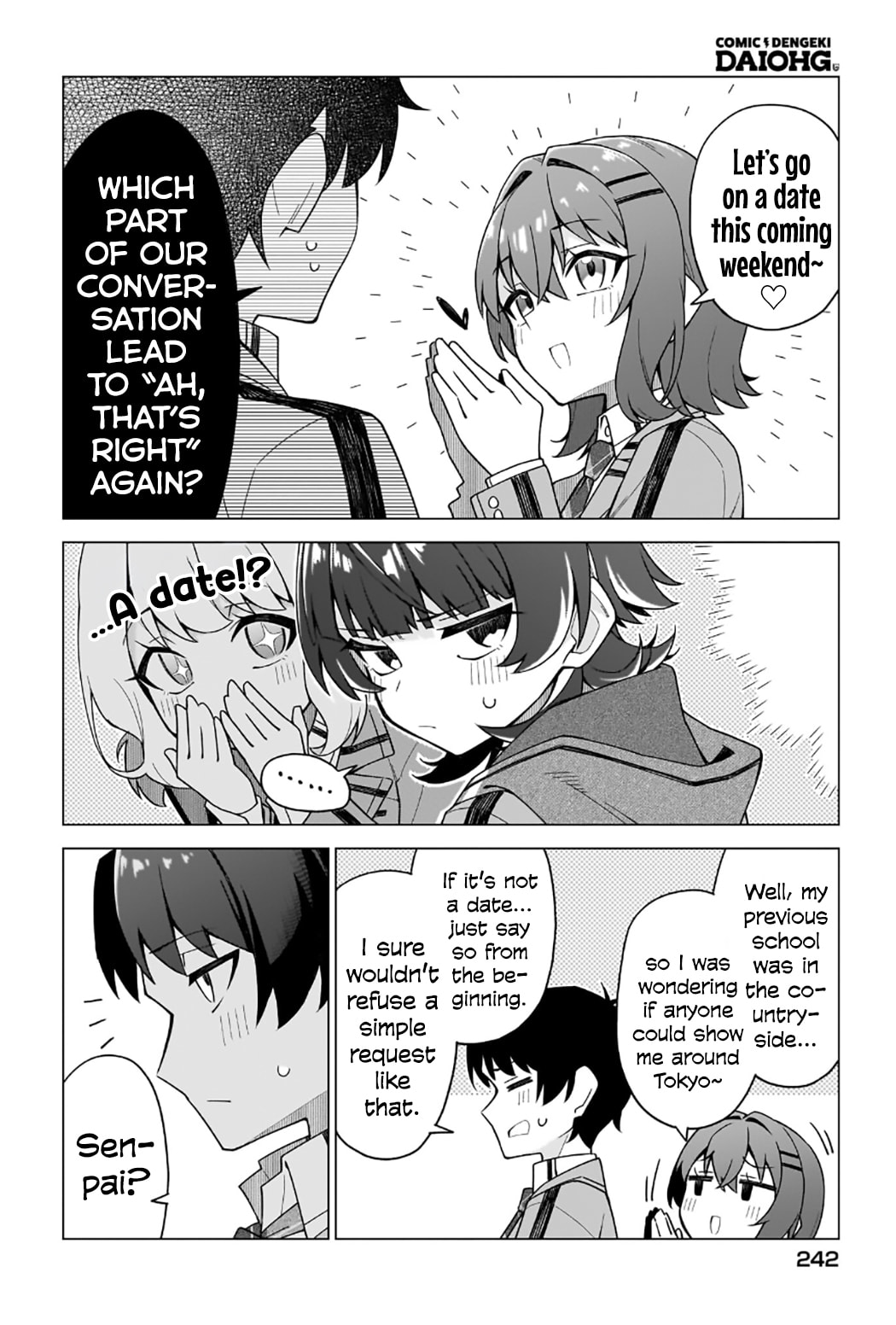 Chanto Sukitte Ieru Komusou Chapter 4 page 8 - 