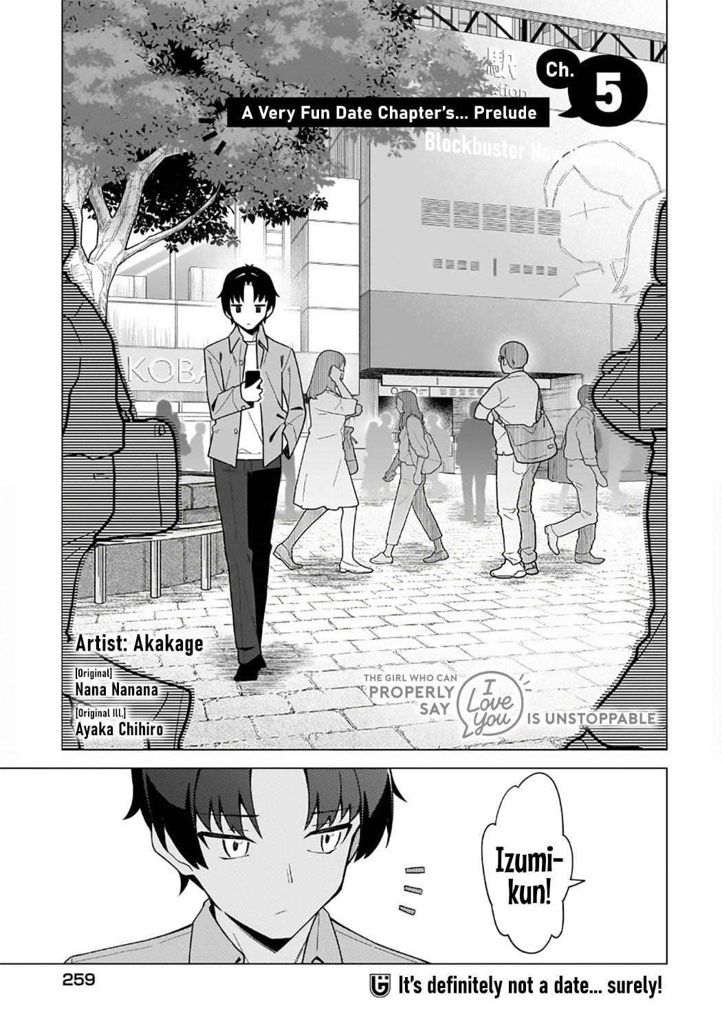 Chanto Sukitte Ieru Komusou Chapter 5 page 1 - 
