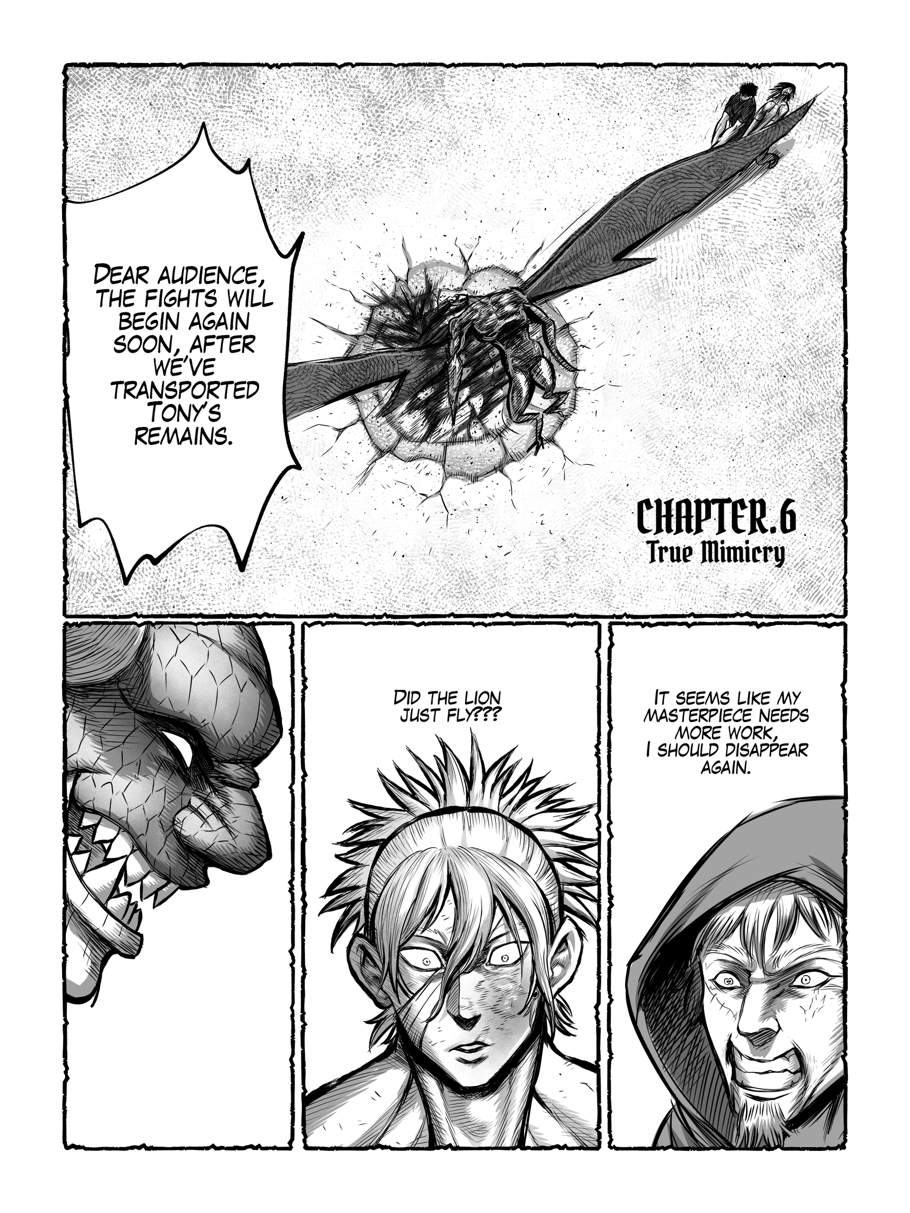 Chaos Combat Chapter 6 page 1 - 