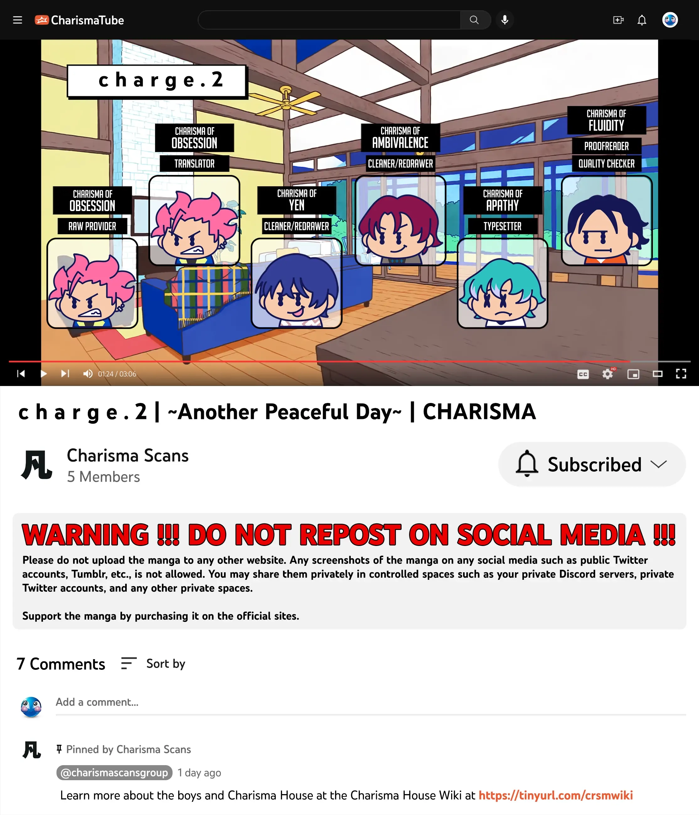 CHARISMA ~Another Peaceful Day~ Chapter 2 page 11 - 