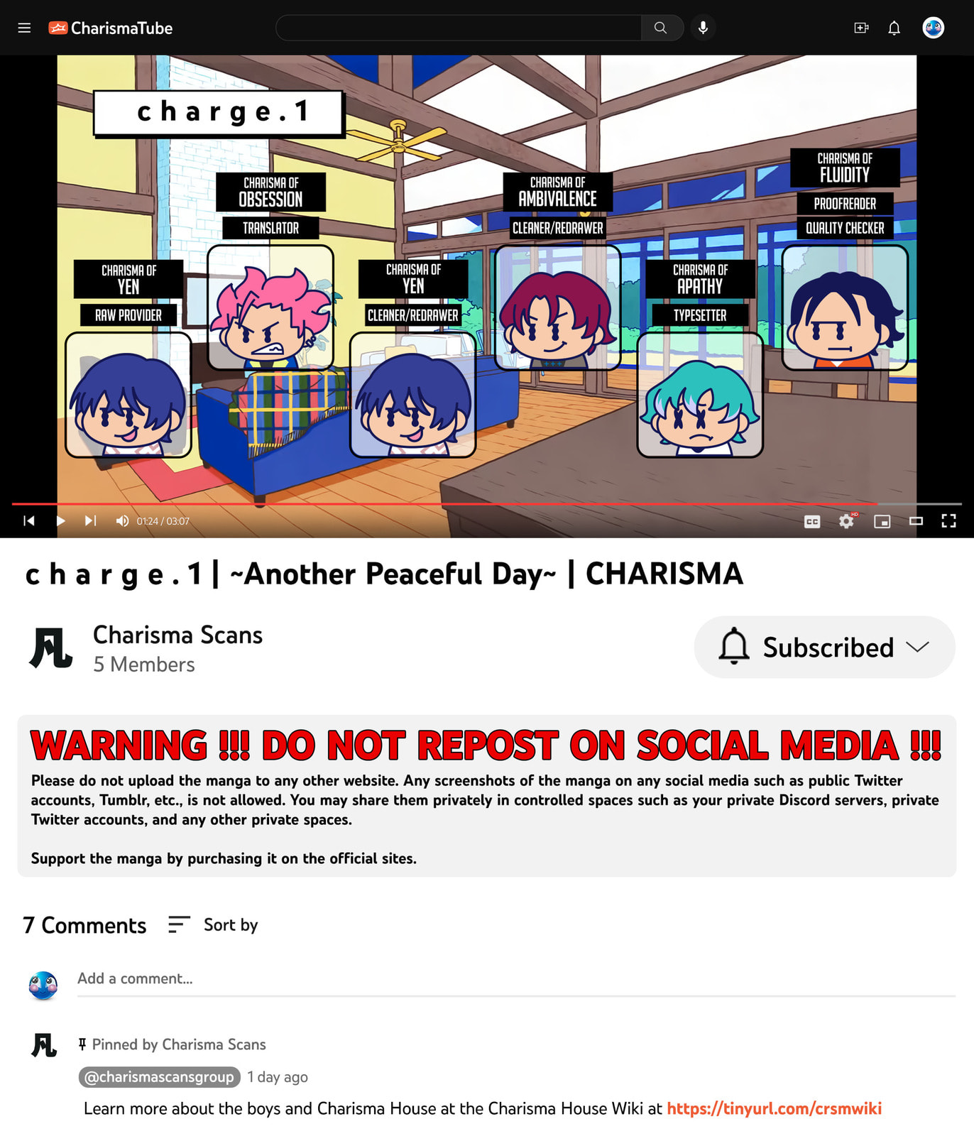 Charisma - Kyou mo Heiwa desu Chapter 1 page 18 - 