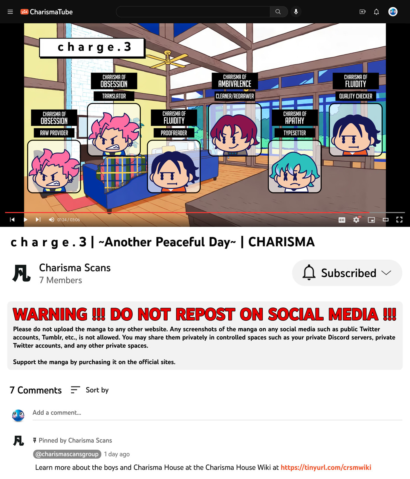 Charisma - Kyou mo Heiwa desu Chapter 3 page 11 - 