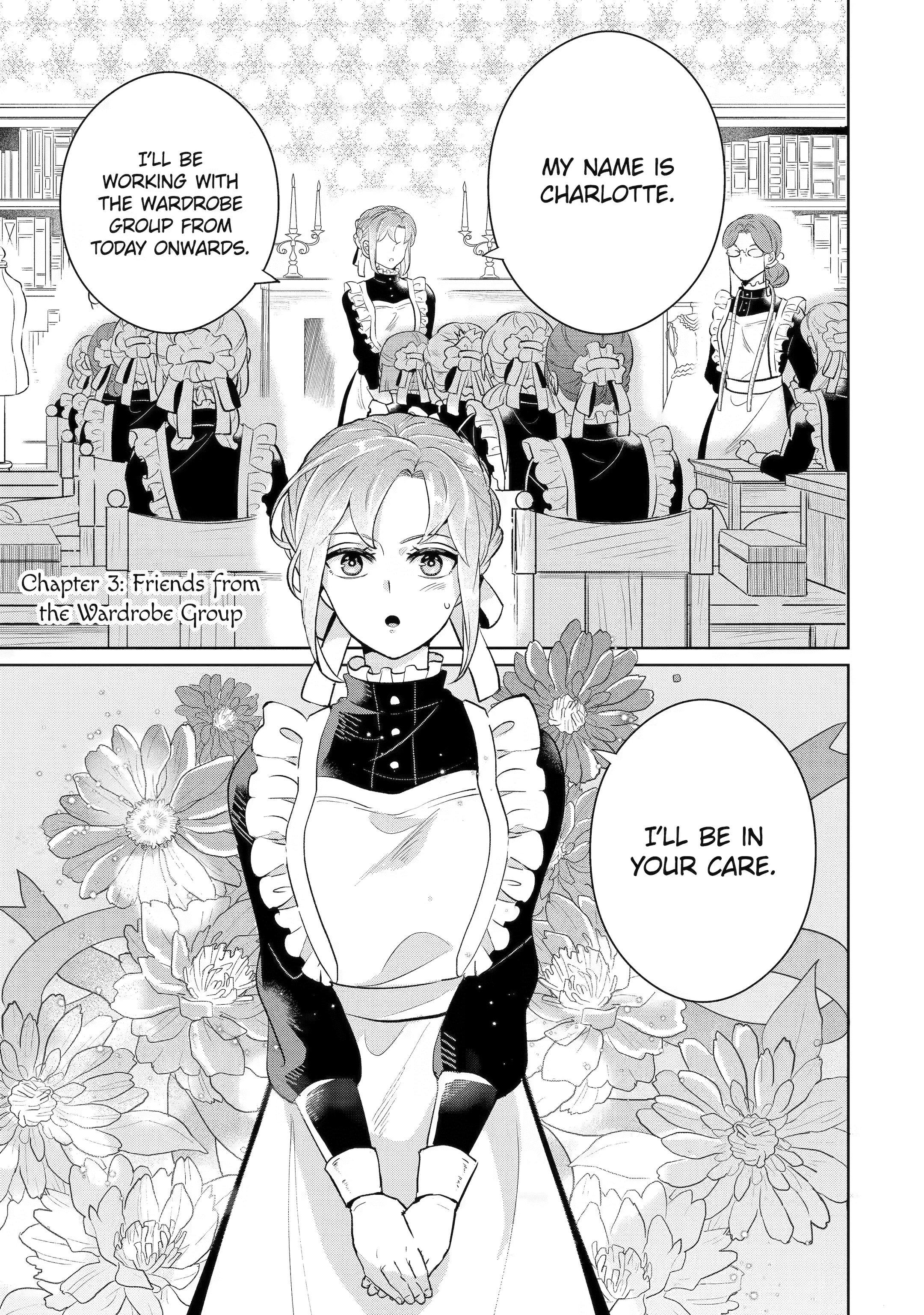 Charlotte: The Tale of a Castle Maid Chapter 3 page 1 - 
