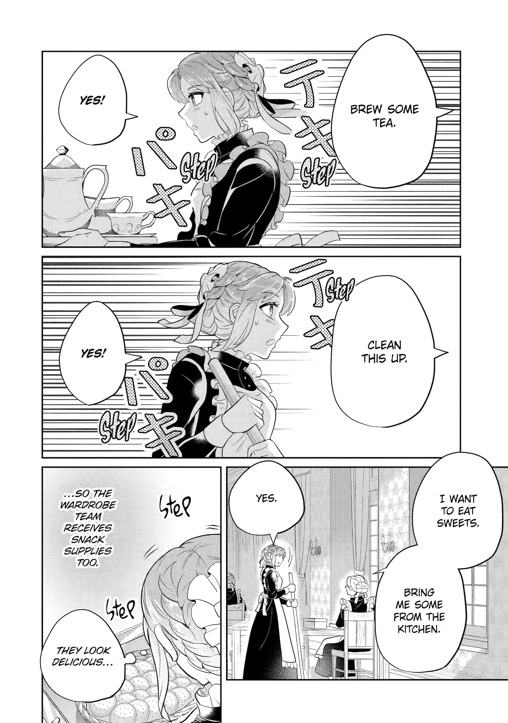 Charlotte: The Tale of a Castle Maid Chapter 3 page 6 - 