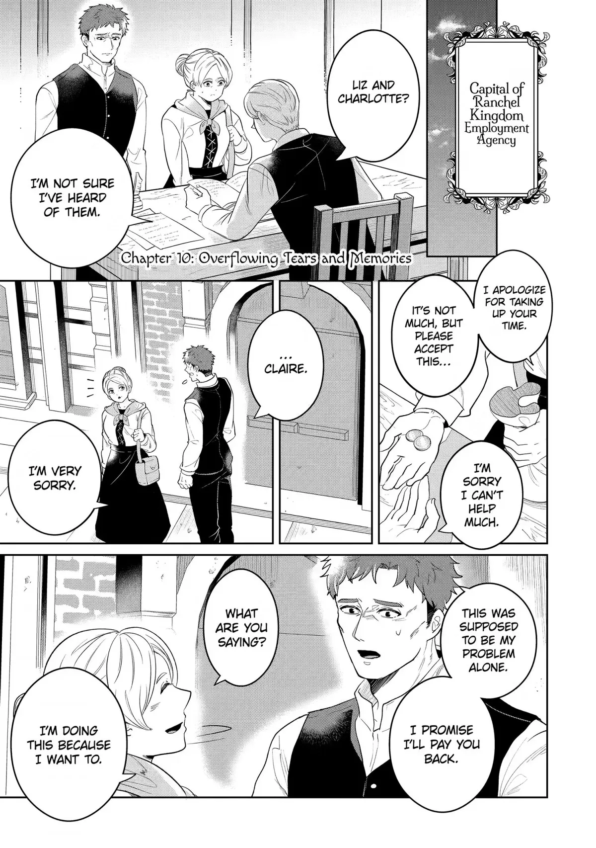 Charlotte: The Tale of a Maid Serving in the Castle Chapter 10 page 1 - 